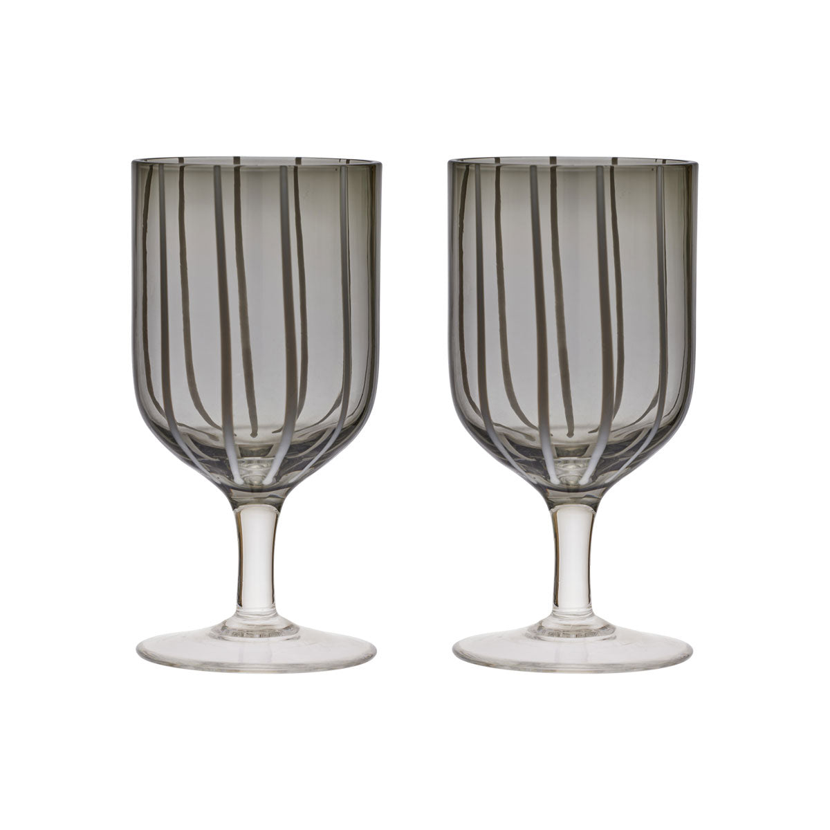 2x Mizu Weinglas Grau