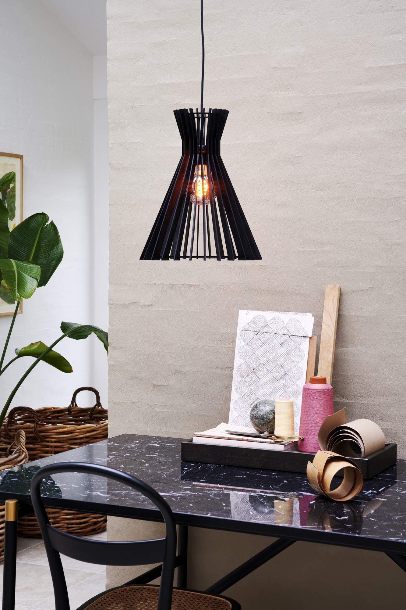 Groa 34 Pendant Lamp Black