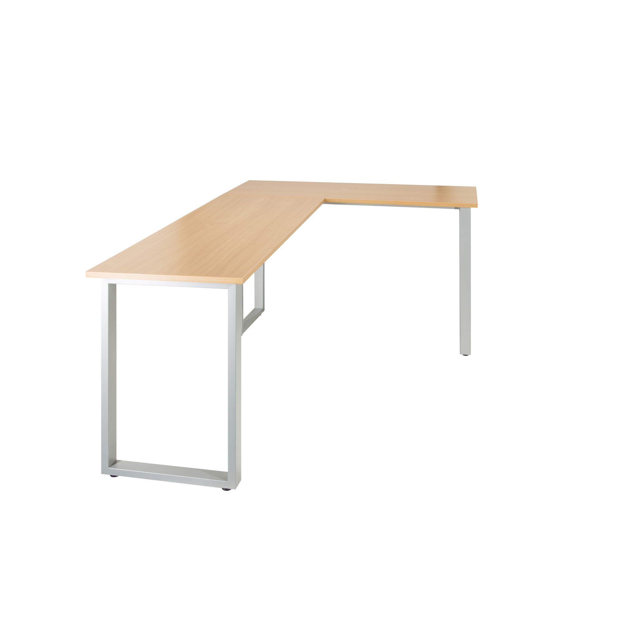 Workspace Basic I  Eckschreibtisch Holz Natur