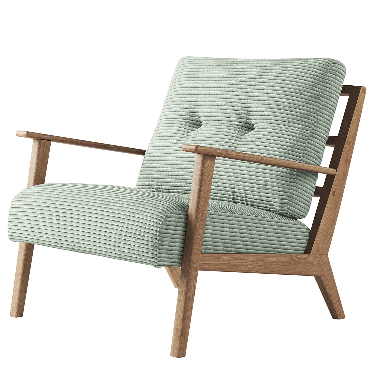 Timon Cord Sessel Grün
