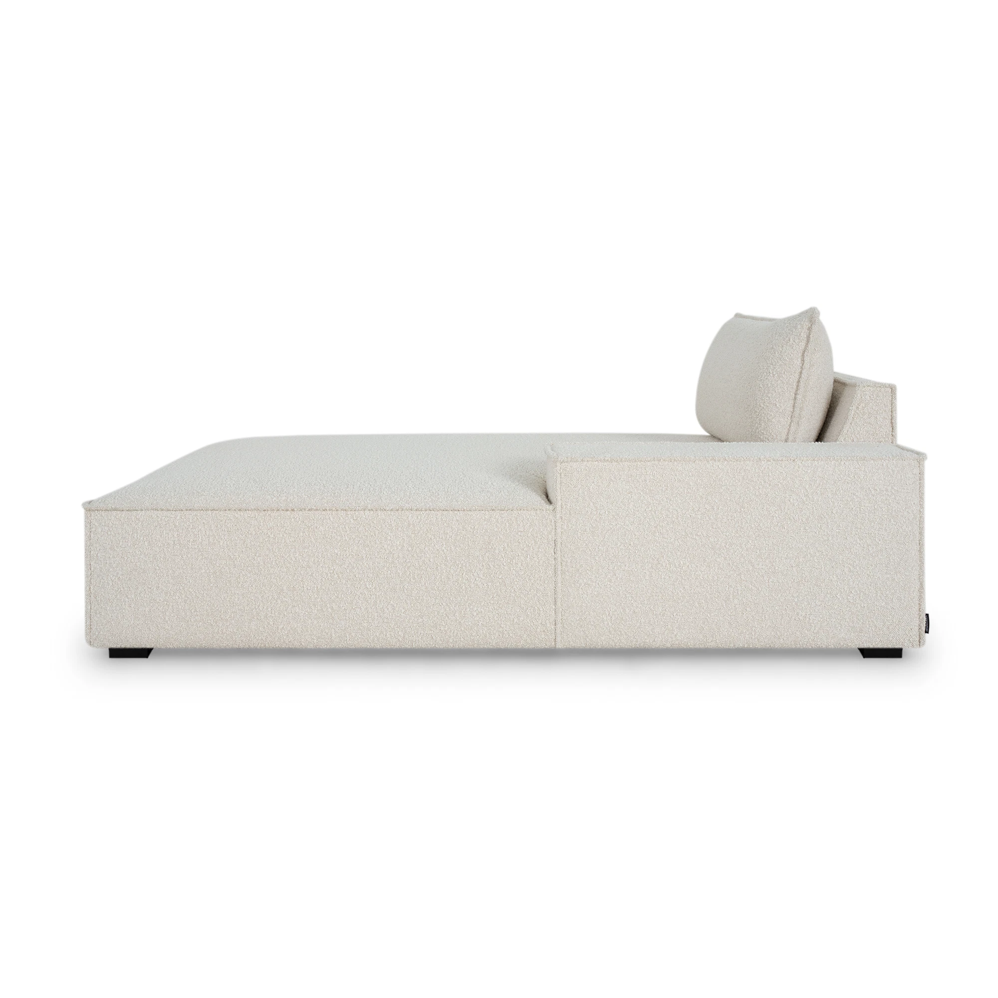 Daphne 1-Sitzer Récamiere Rechts Maya Cream