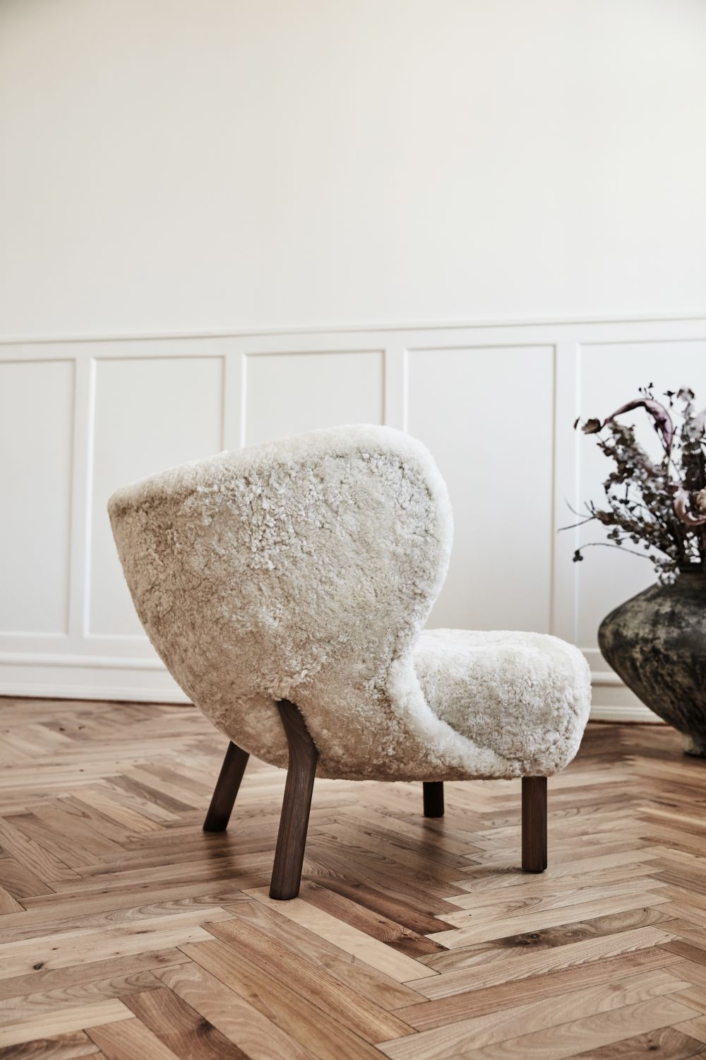 Little Petra Vb1 Sessel & Atd1 Pouf Weiß