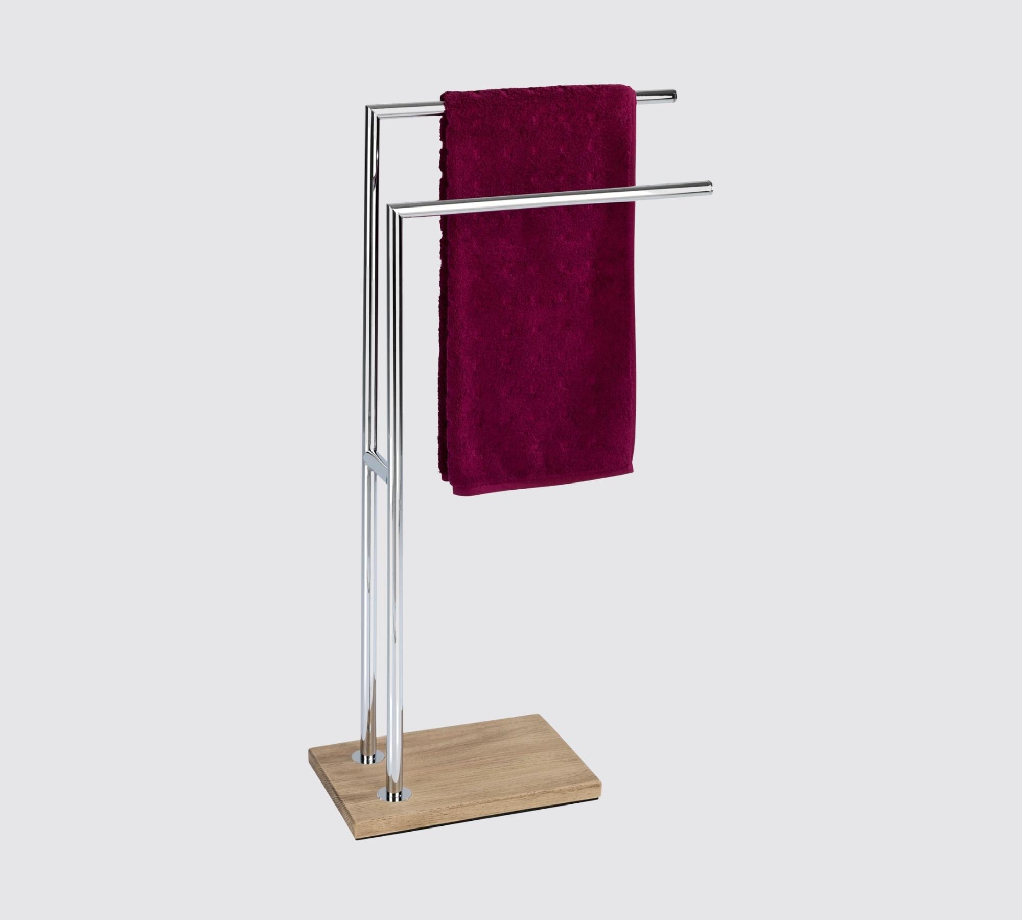 Handtuchständer Chrom Silber