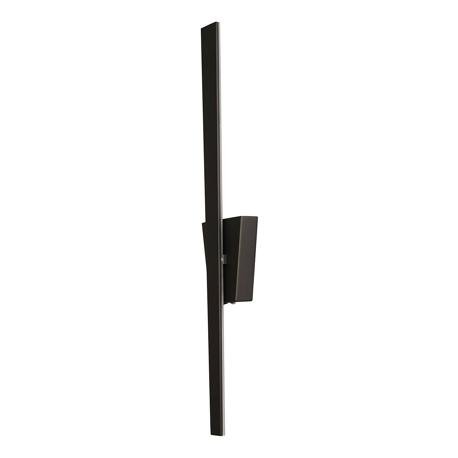 Trevor Wandleuchte Aluminium Acrylglas Schwarz