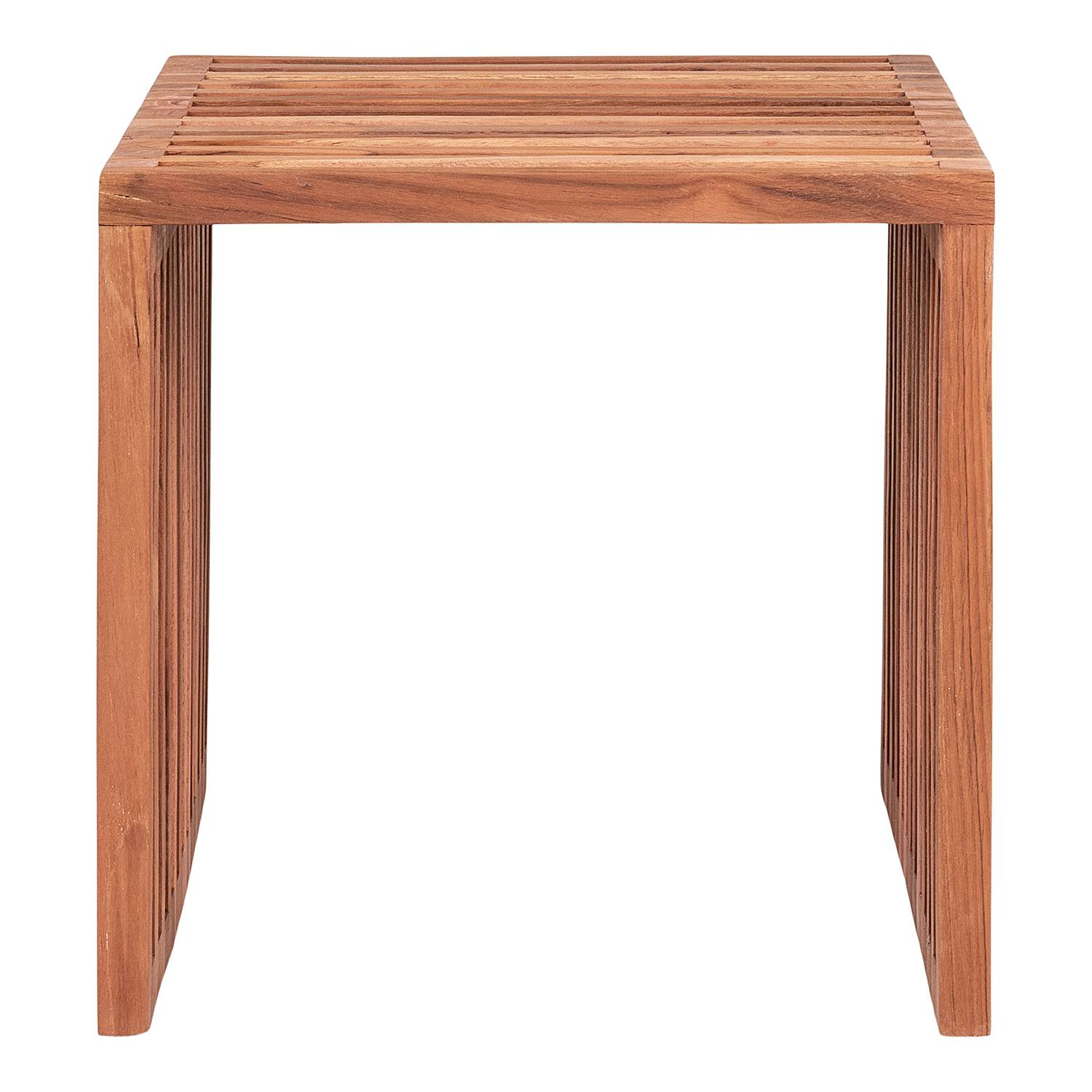 Pego Beistelltisch Teakholz Braun