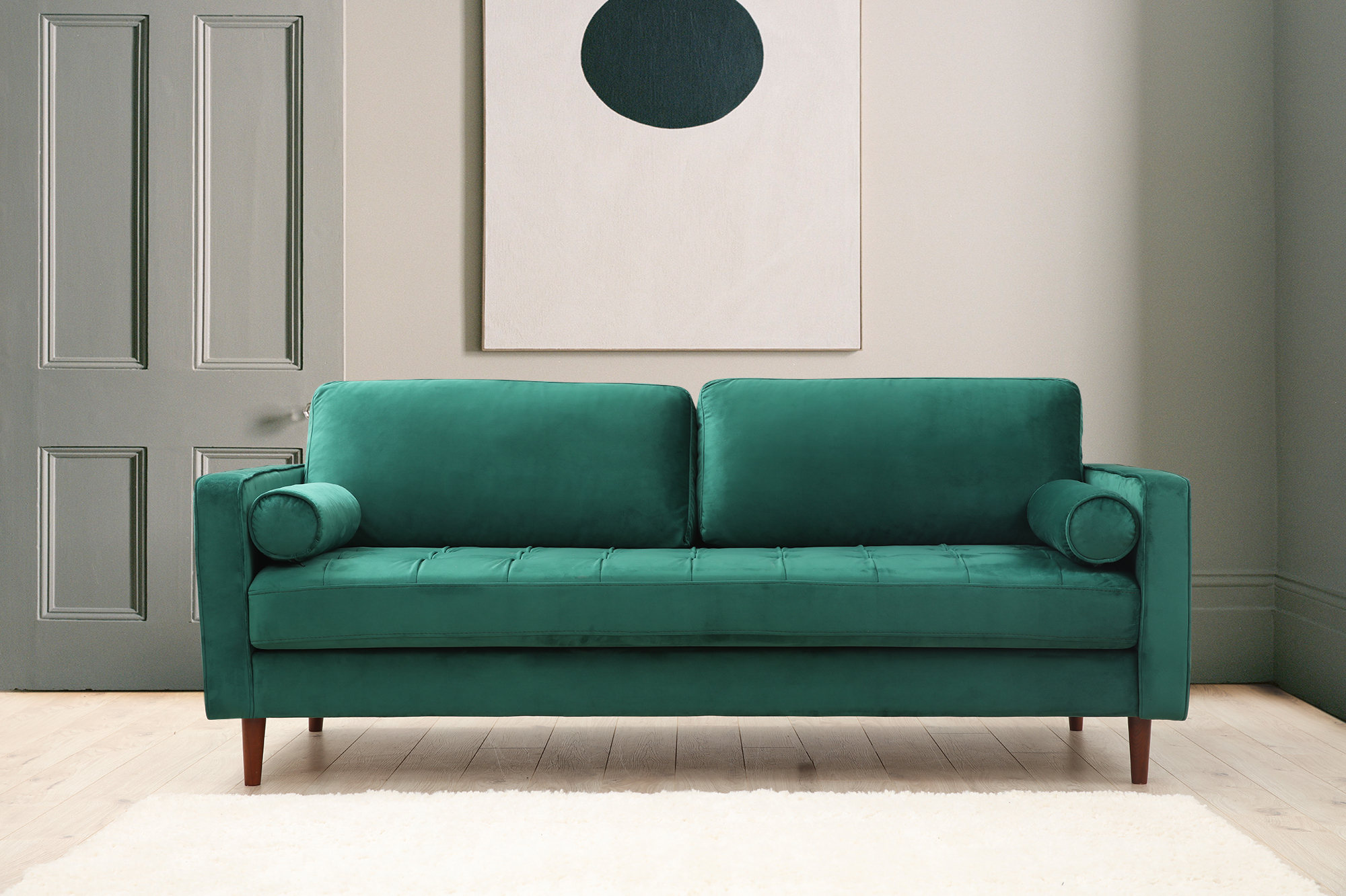 Rome Sofa Green