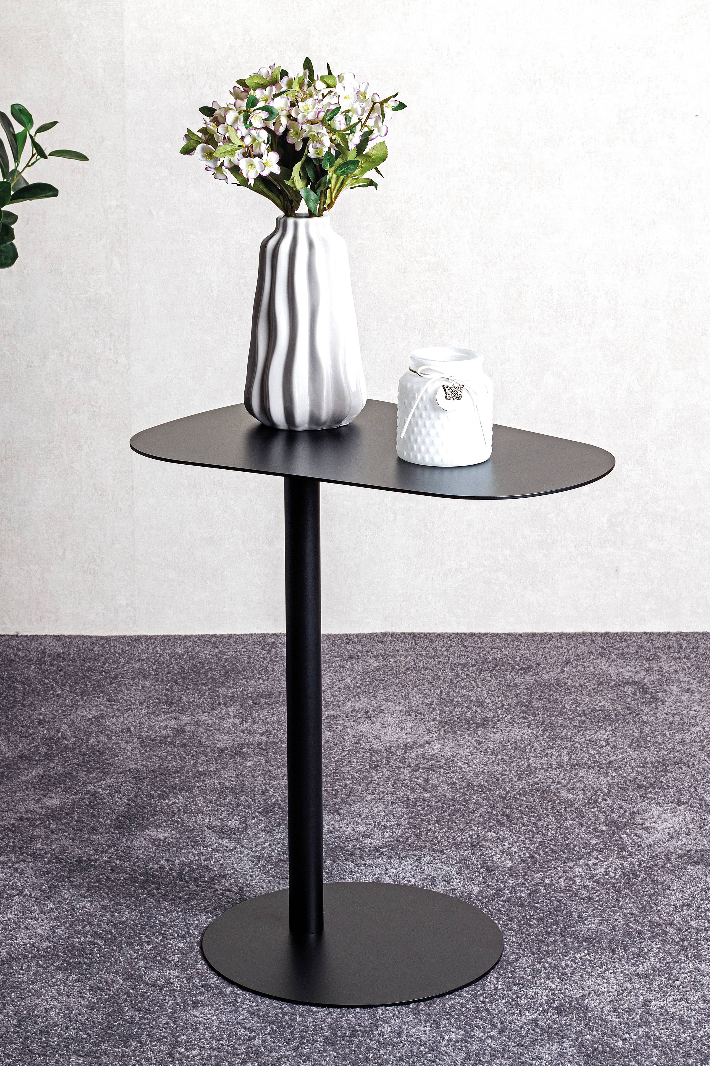 Connor Beistelltisch Metall Schwarz