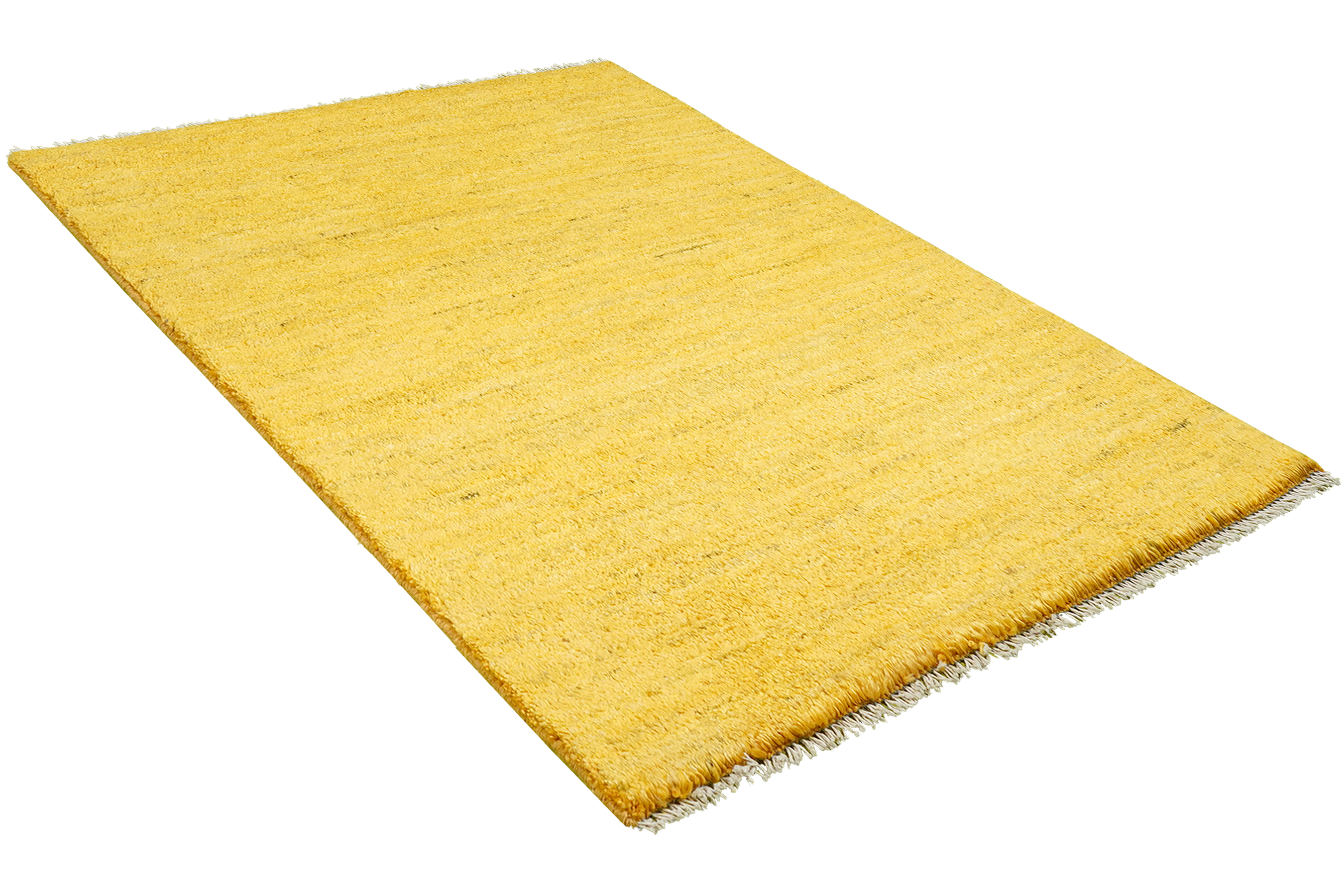 Rizbaf Gabbeh-Teppich Wolle Gelb