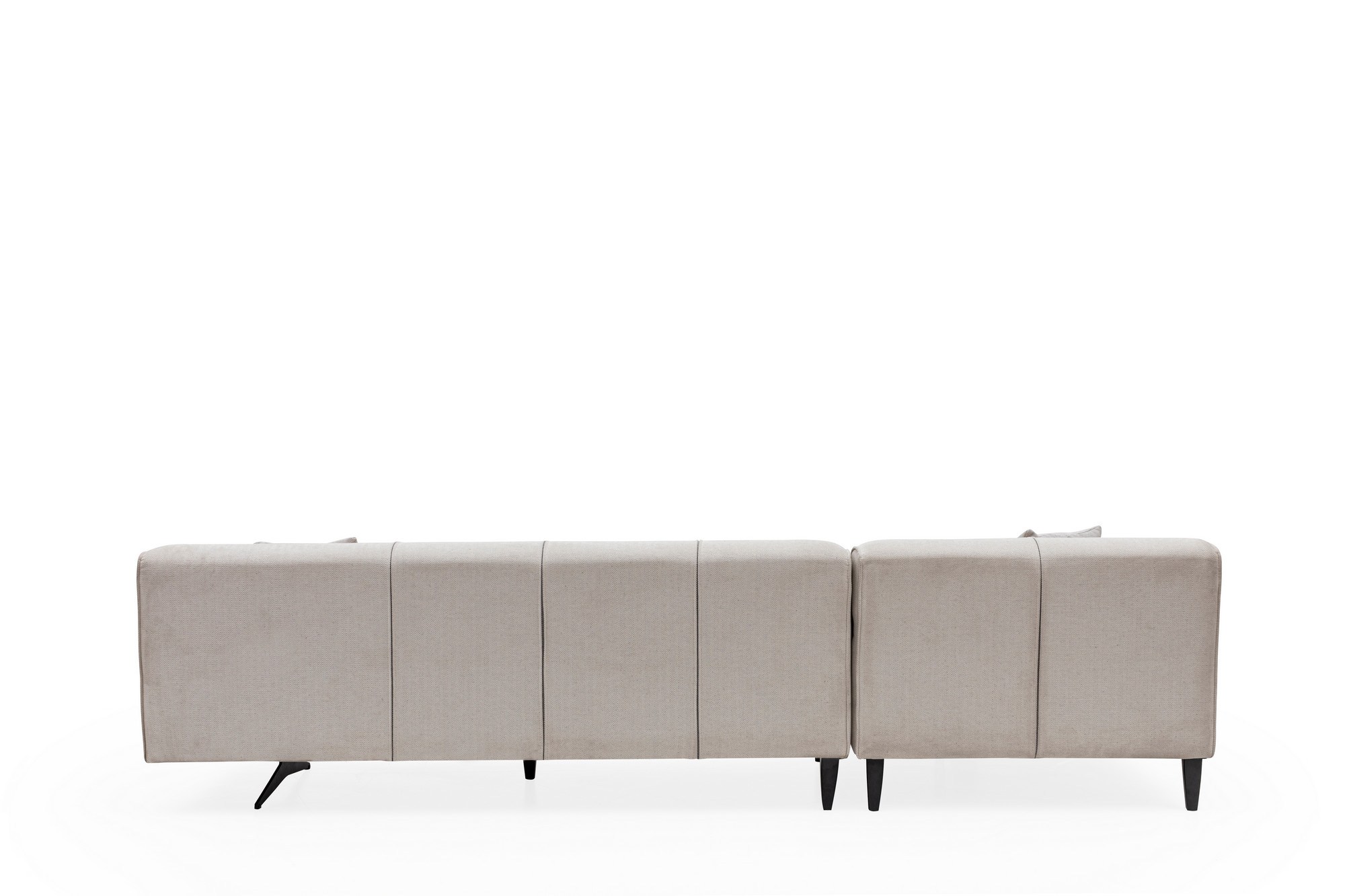 Sofa Récamiere Links Beige