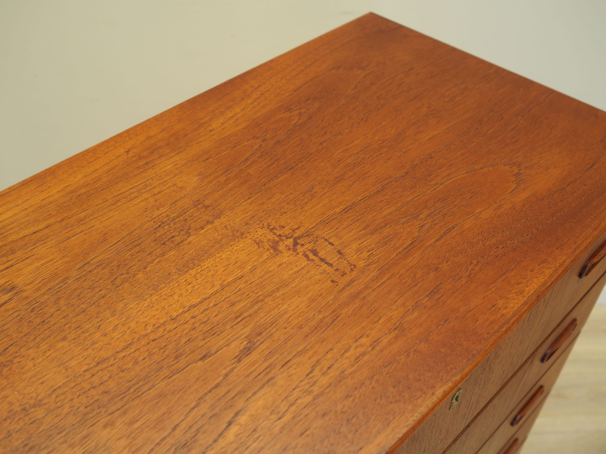 Chest of drawers Teak Brown 1970s