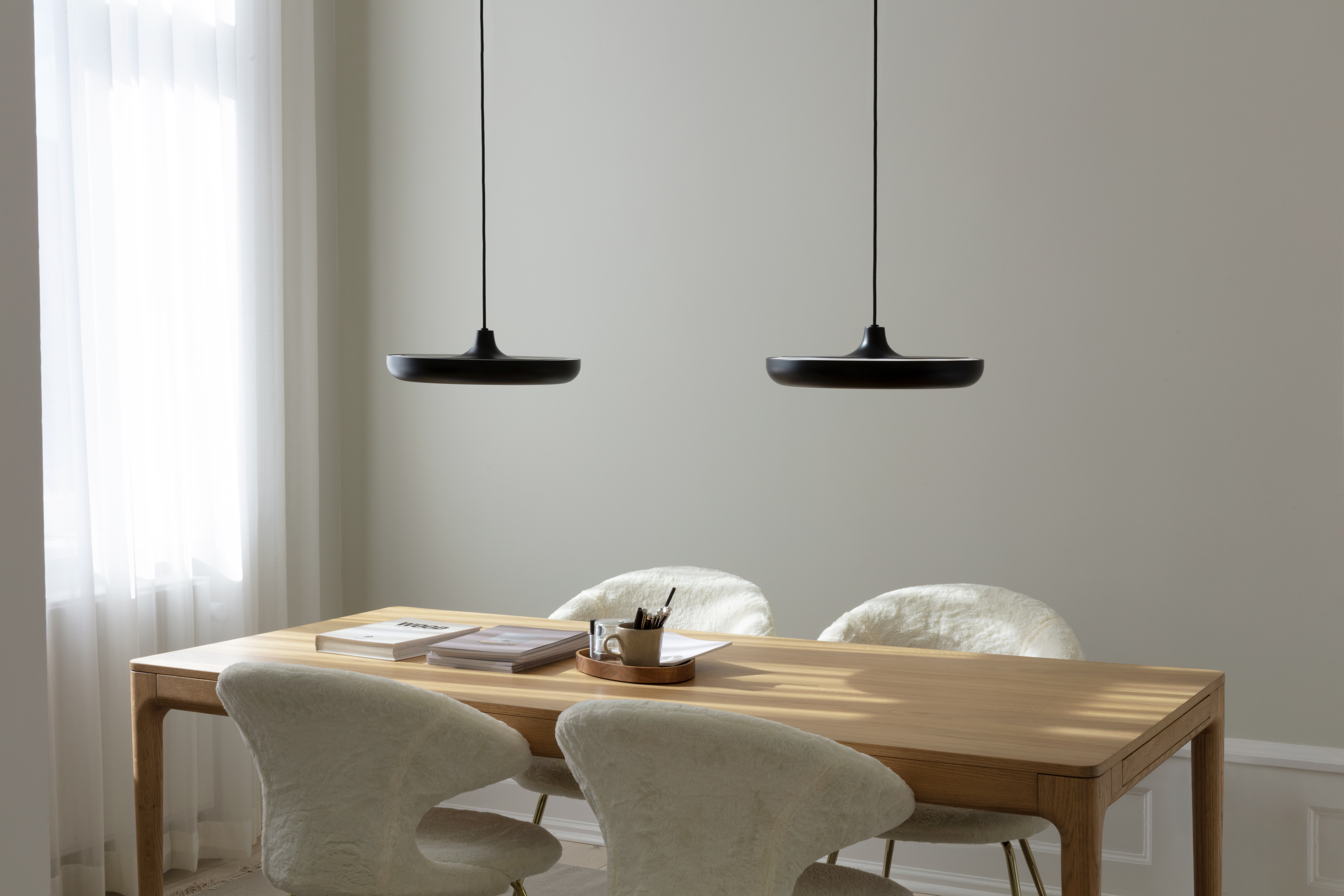 Cassini Pendant Lamp Medium Black