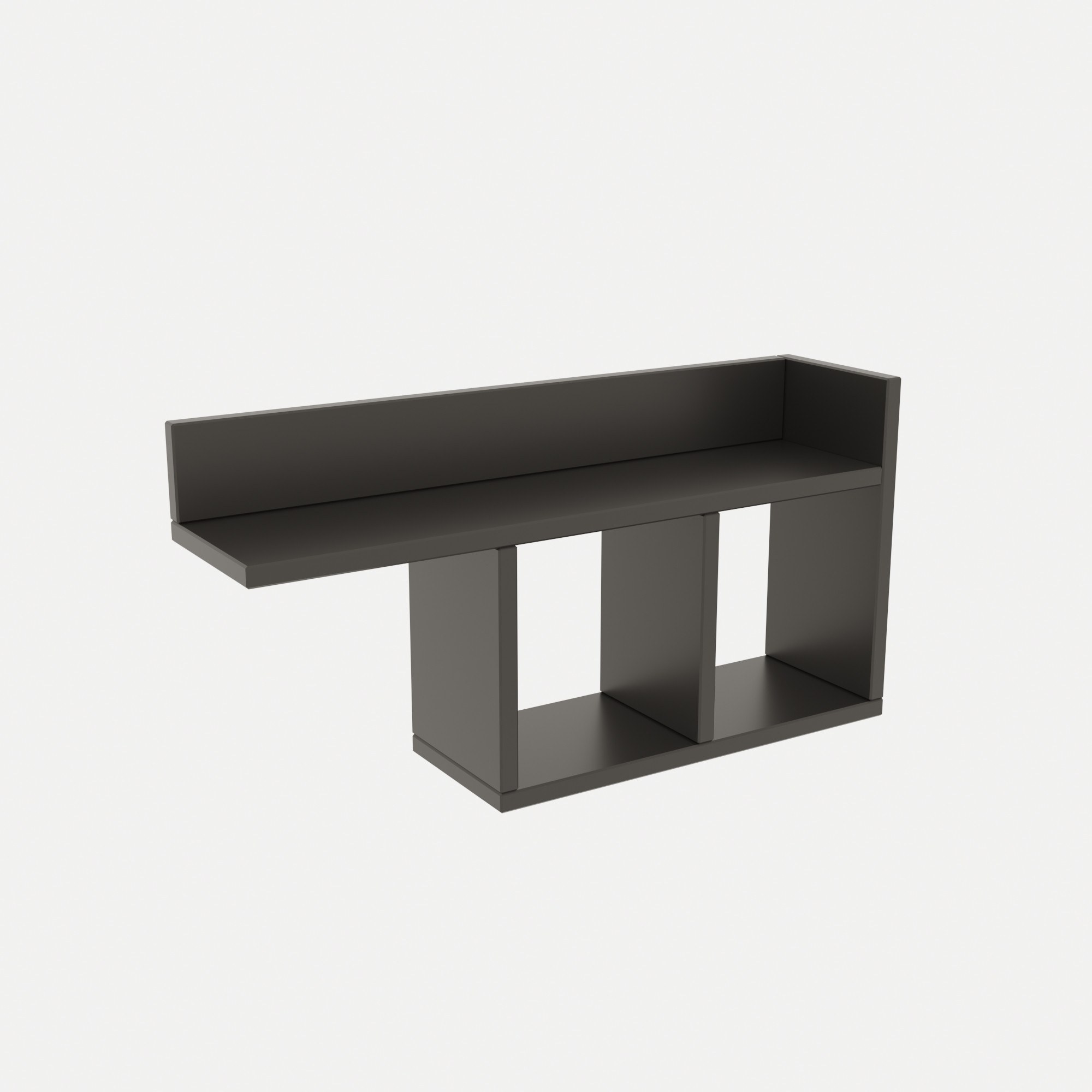 Room Wall shelf Wood veneer Anthracite