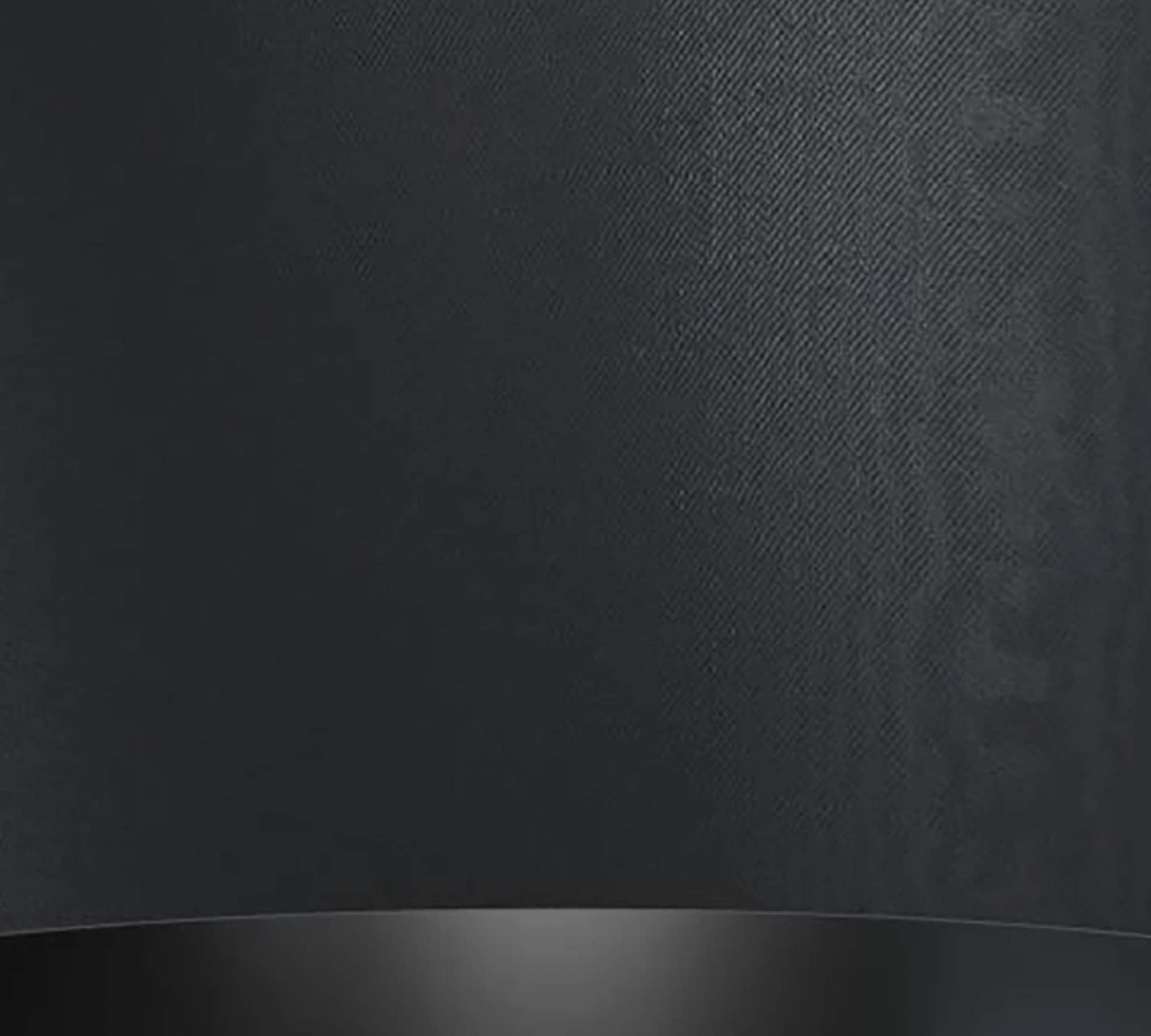 Pendelleuchte 1-flammig Mischgewebe Schwarz