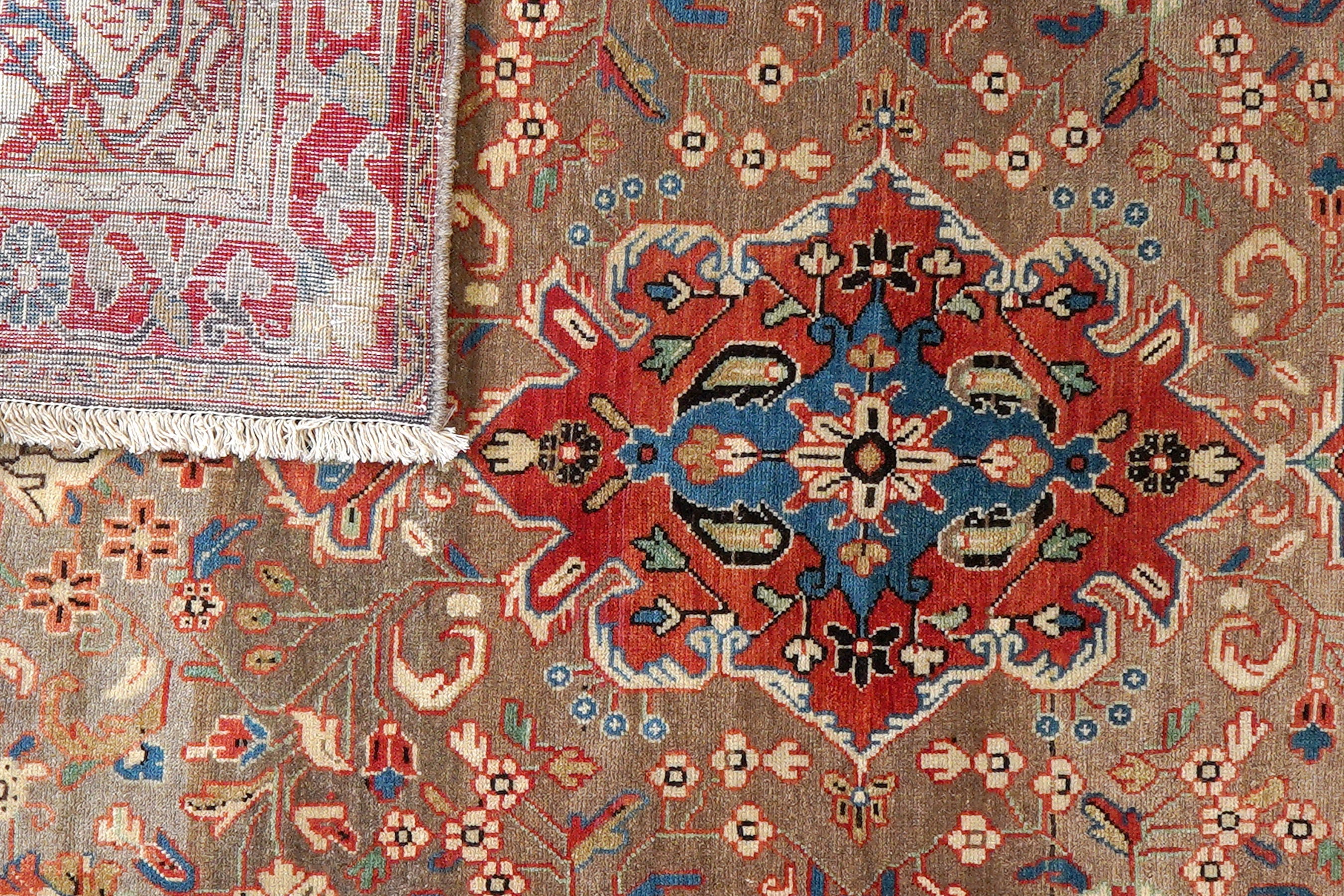 Heritage Teppich Wolle Mehrfarbig