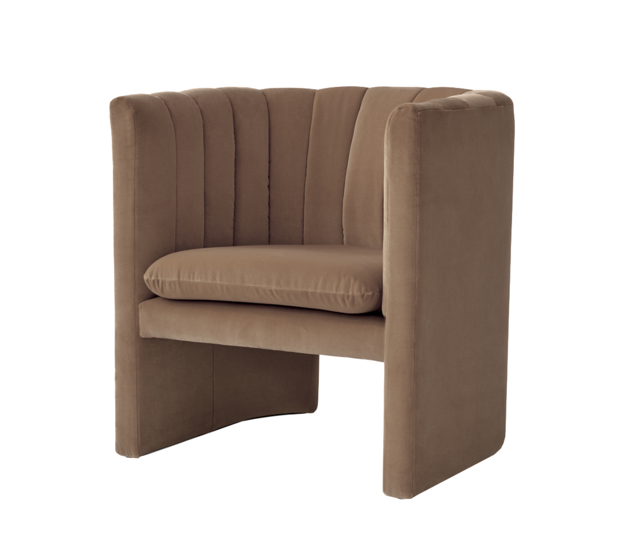 Loafer SC23 Armchair Velvet Brown