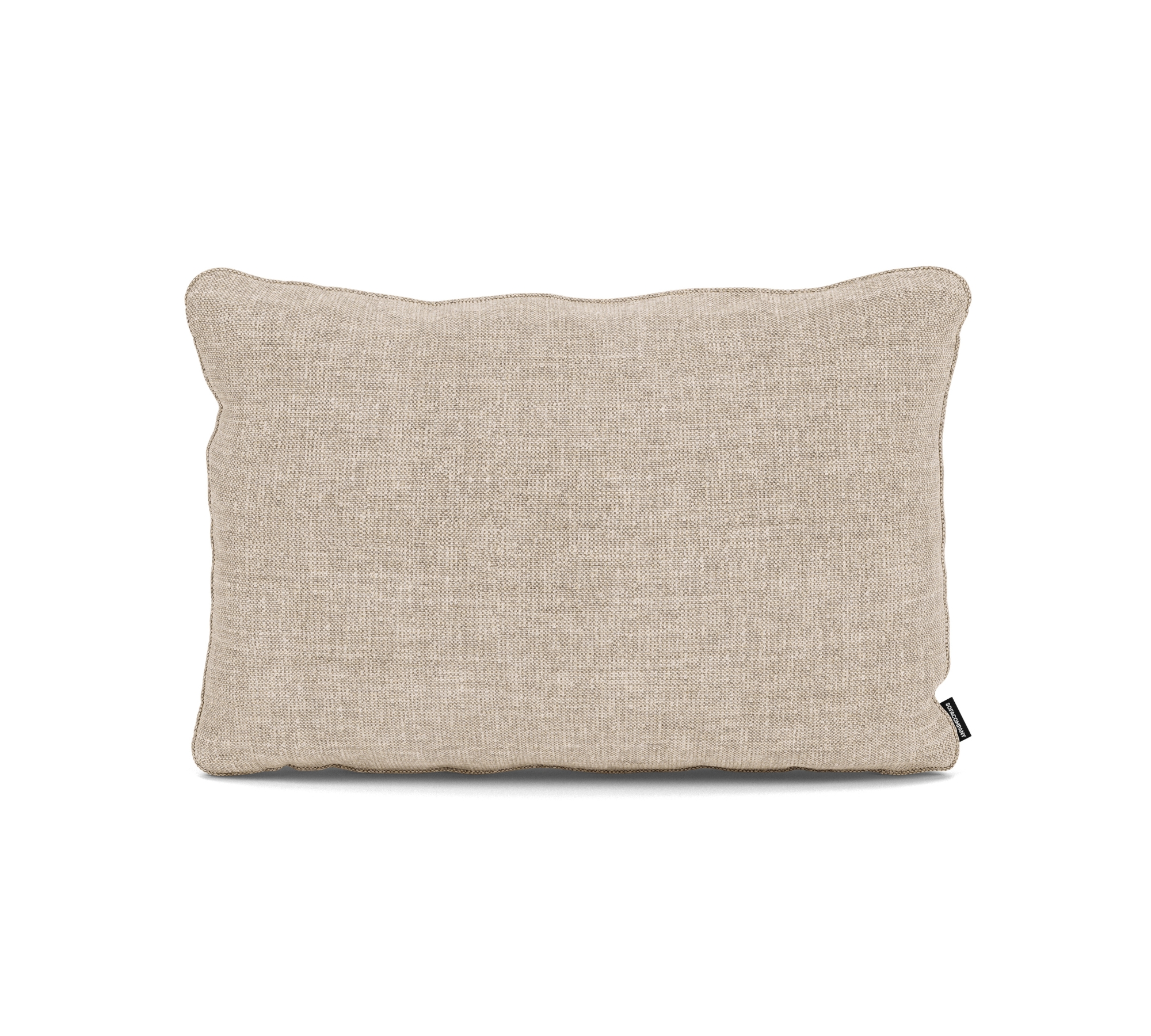 2x Posh Kissen Vega Cream mit Daunenfüllung 40 x 60 cm