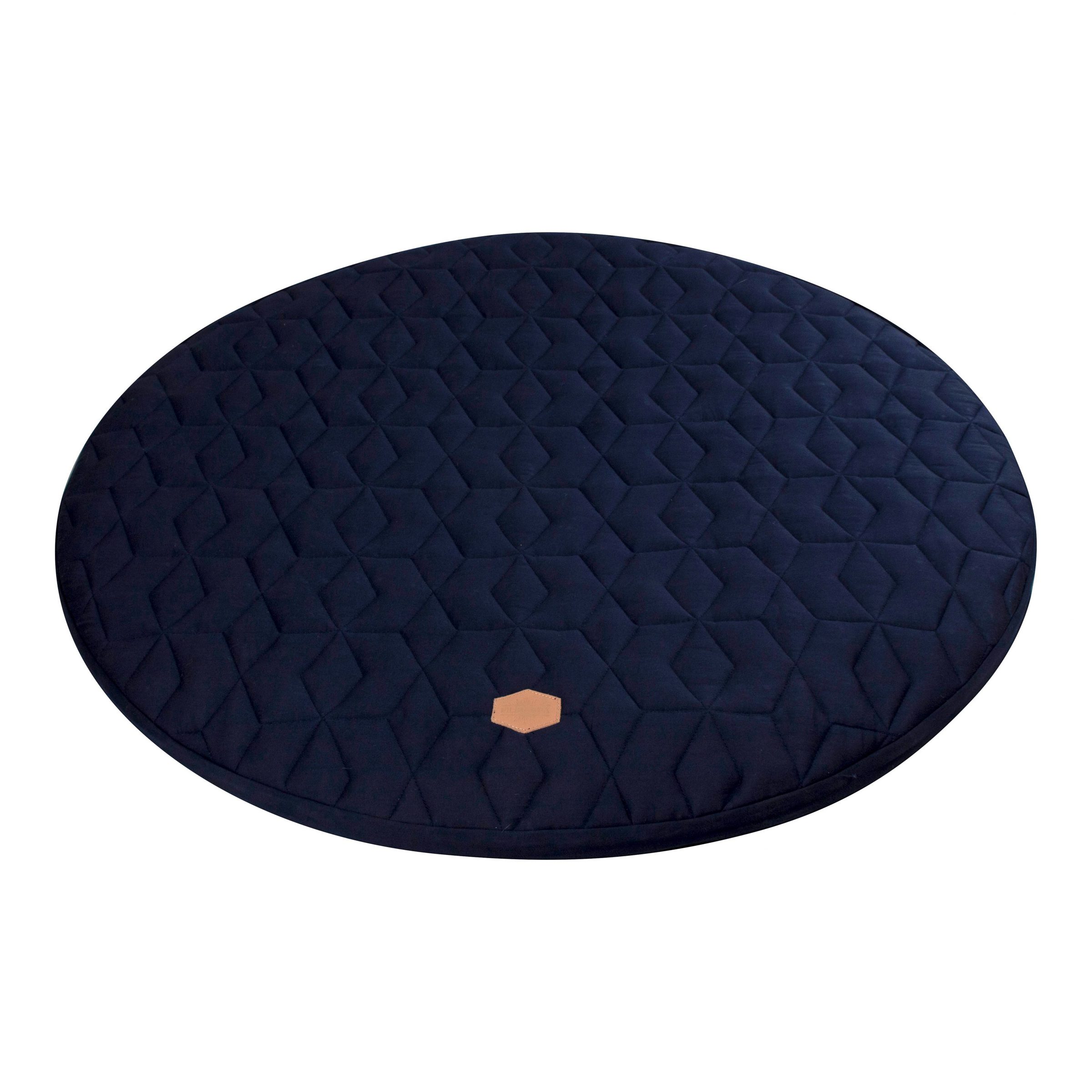 Play mat cotton dark blue