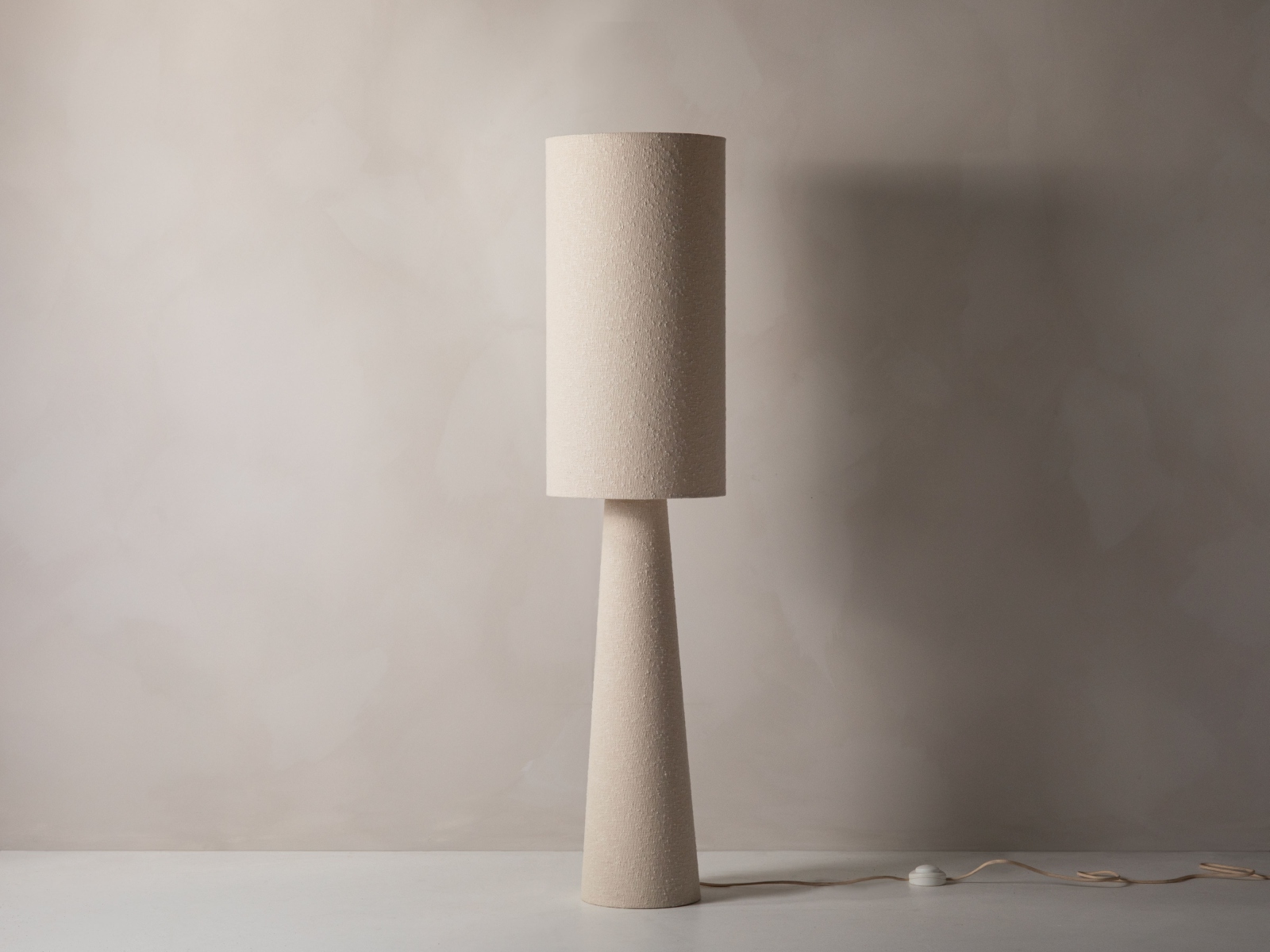 Floor lamp Delia Beige 30x30x130cm