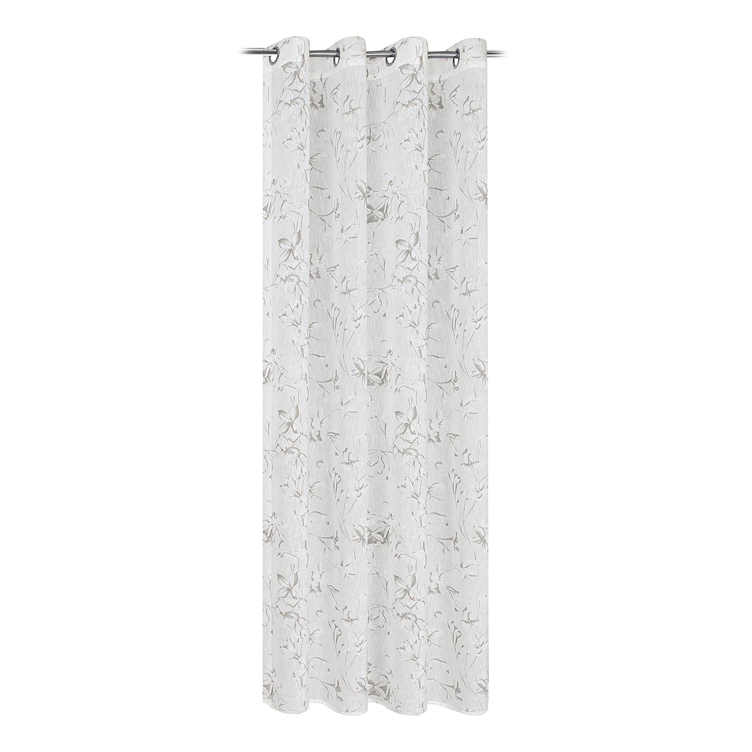 Ösenschal Rurun Polyester Weiß