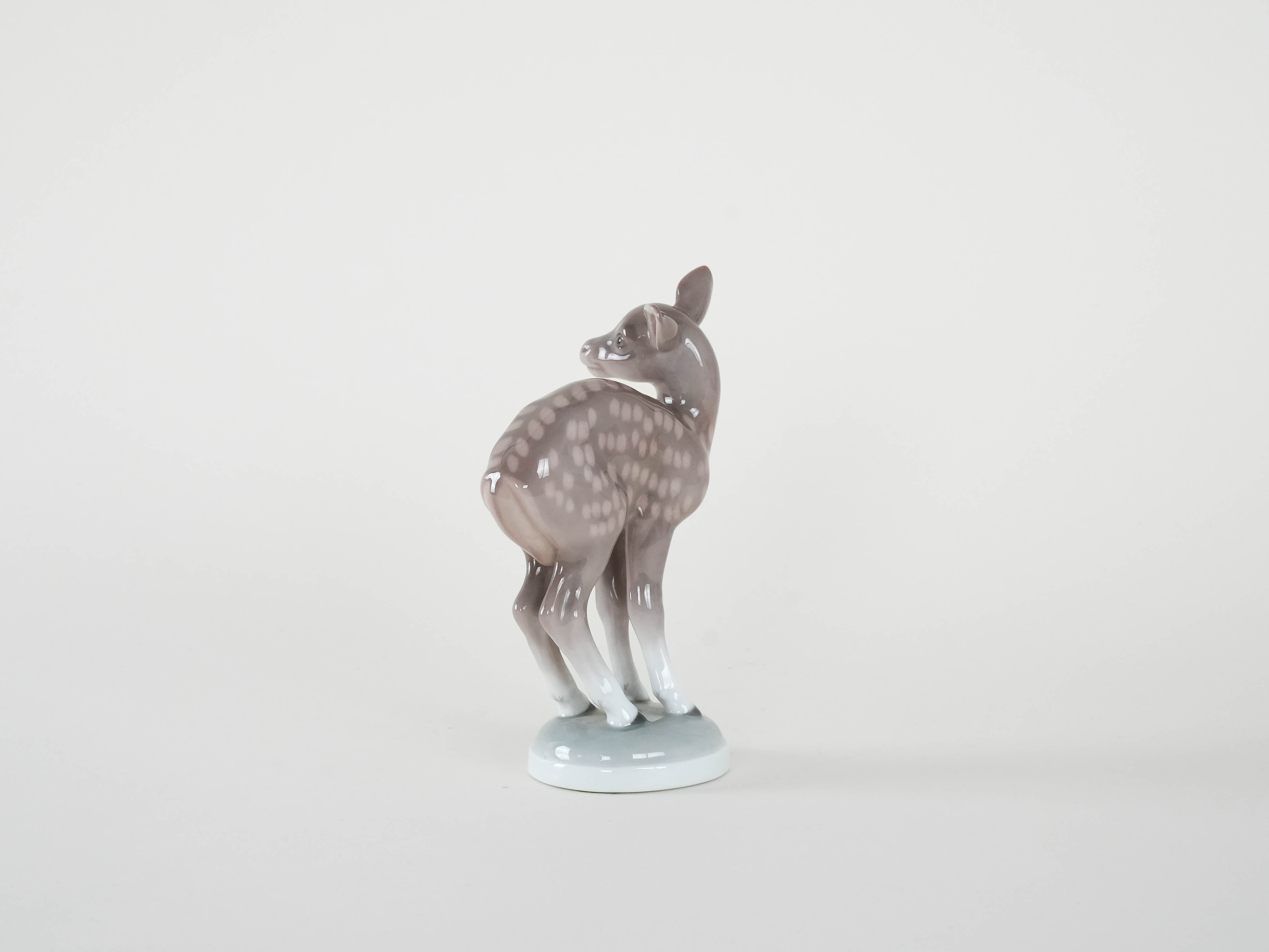 Deer figure porcelain 1970s