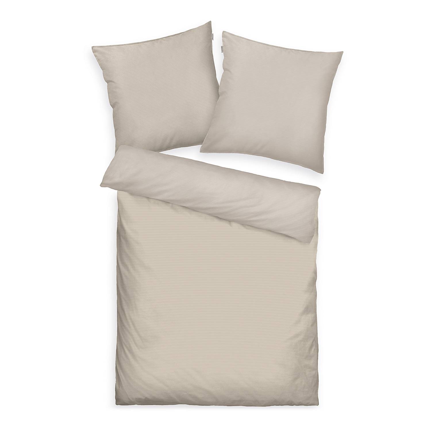Satin-Bettwäsche Tom Tailor Baumwolle 155 x 220 + Kissen