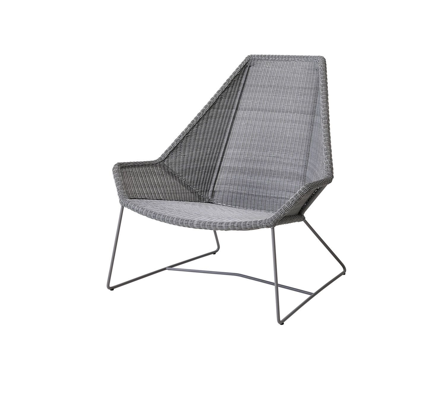 Breeze Highbacksessel Grau