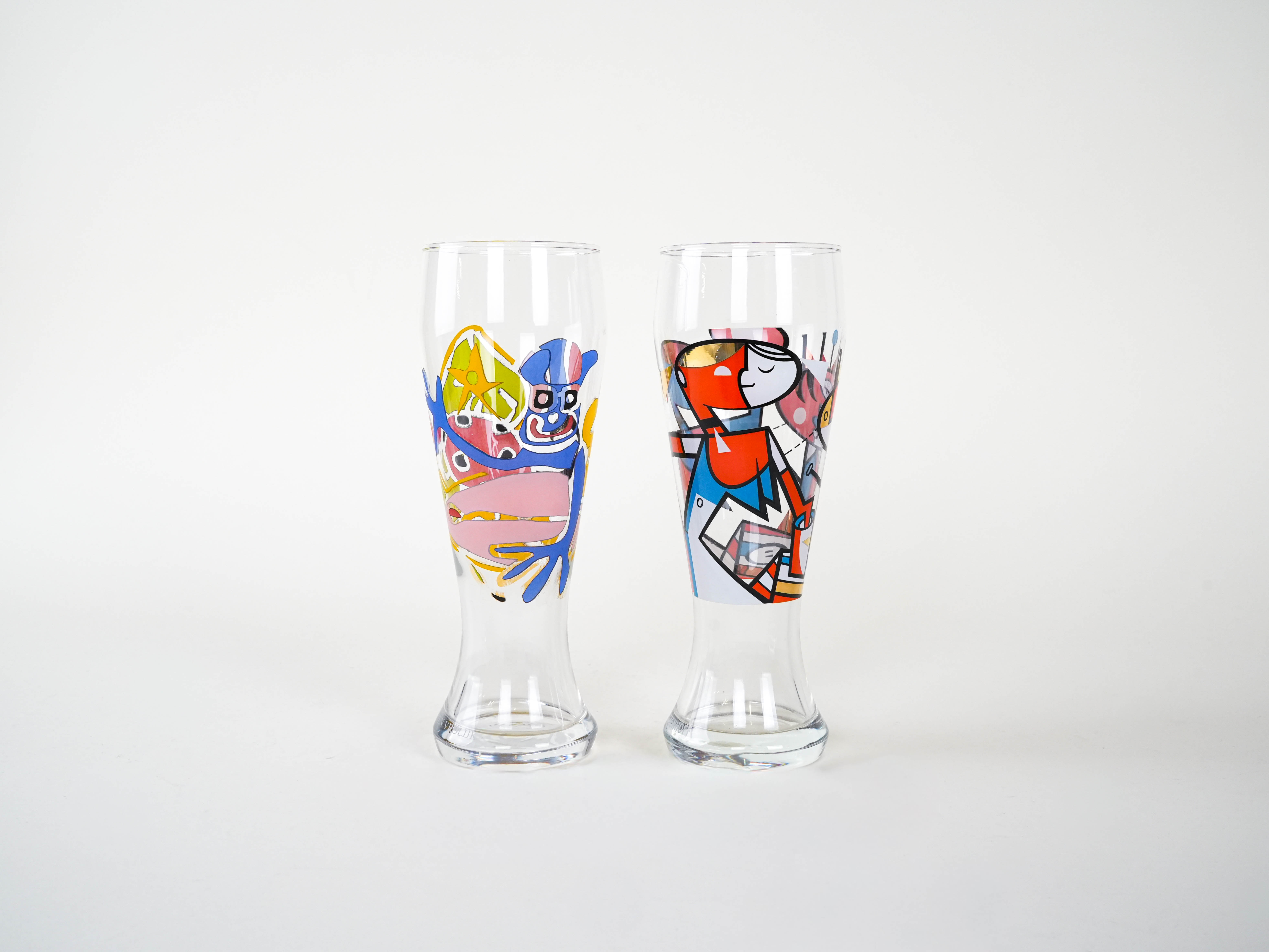 Sammlergläser-Set 1990er Jahre