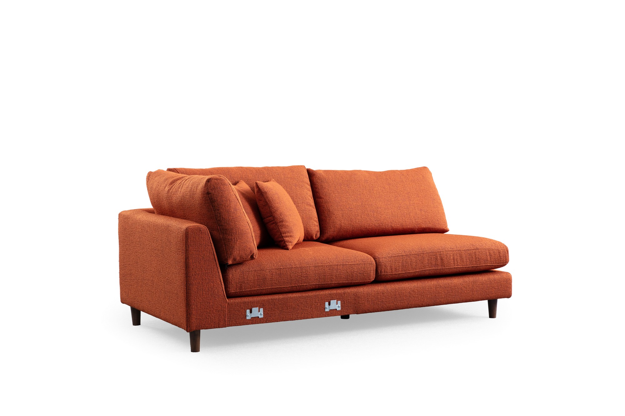 New Tulip Ecksofa 4-Sitzer Orange