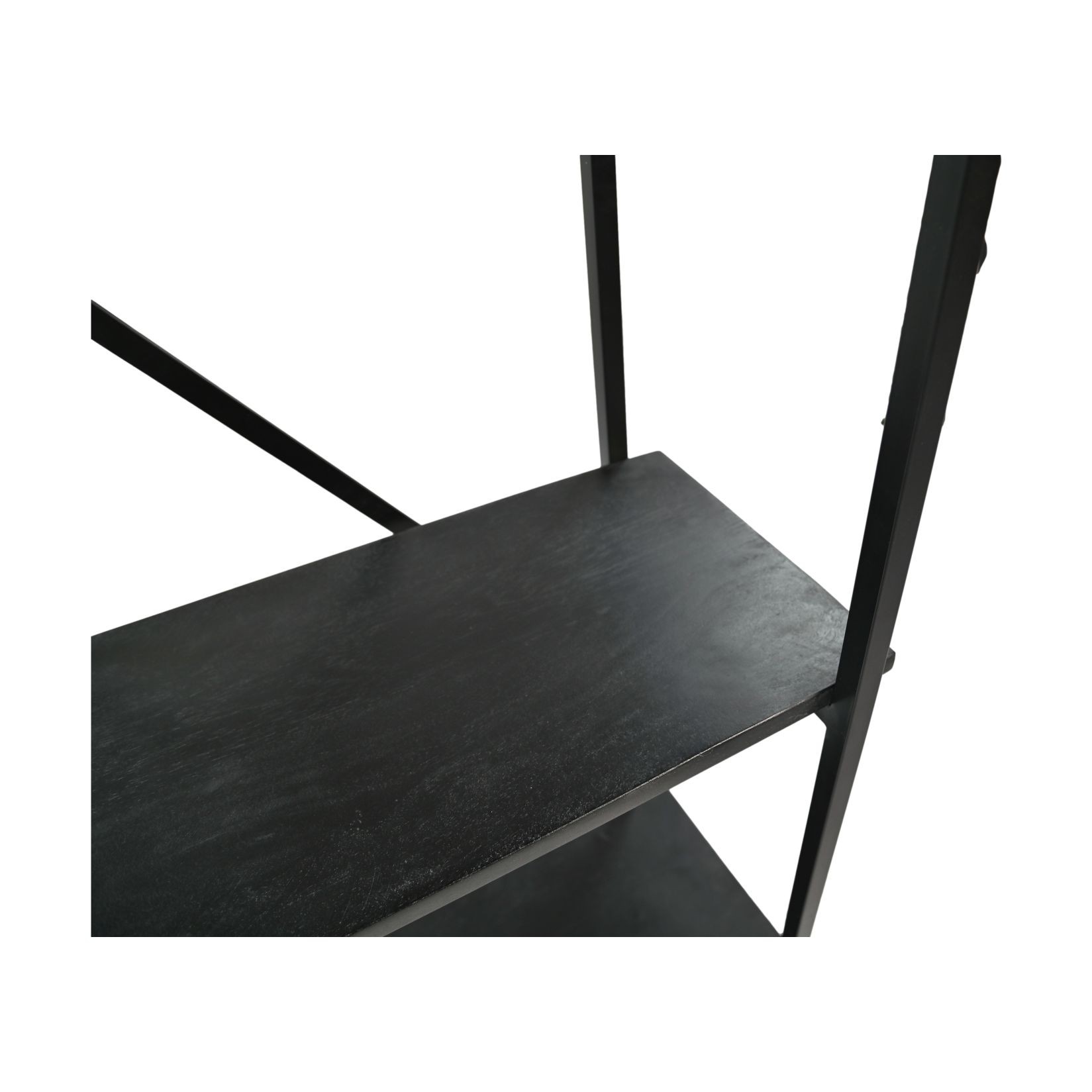 Regal Mangoholz Metall