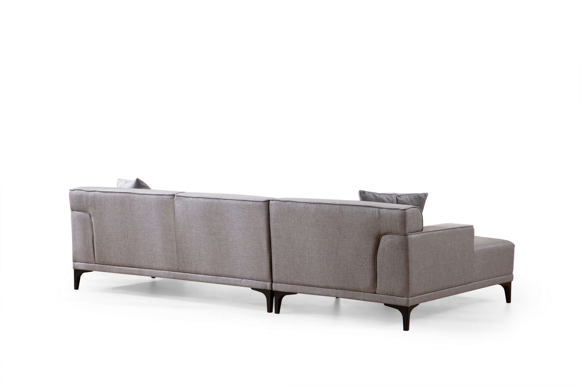 Petra L Corner Sofa Light Grey