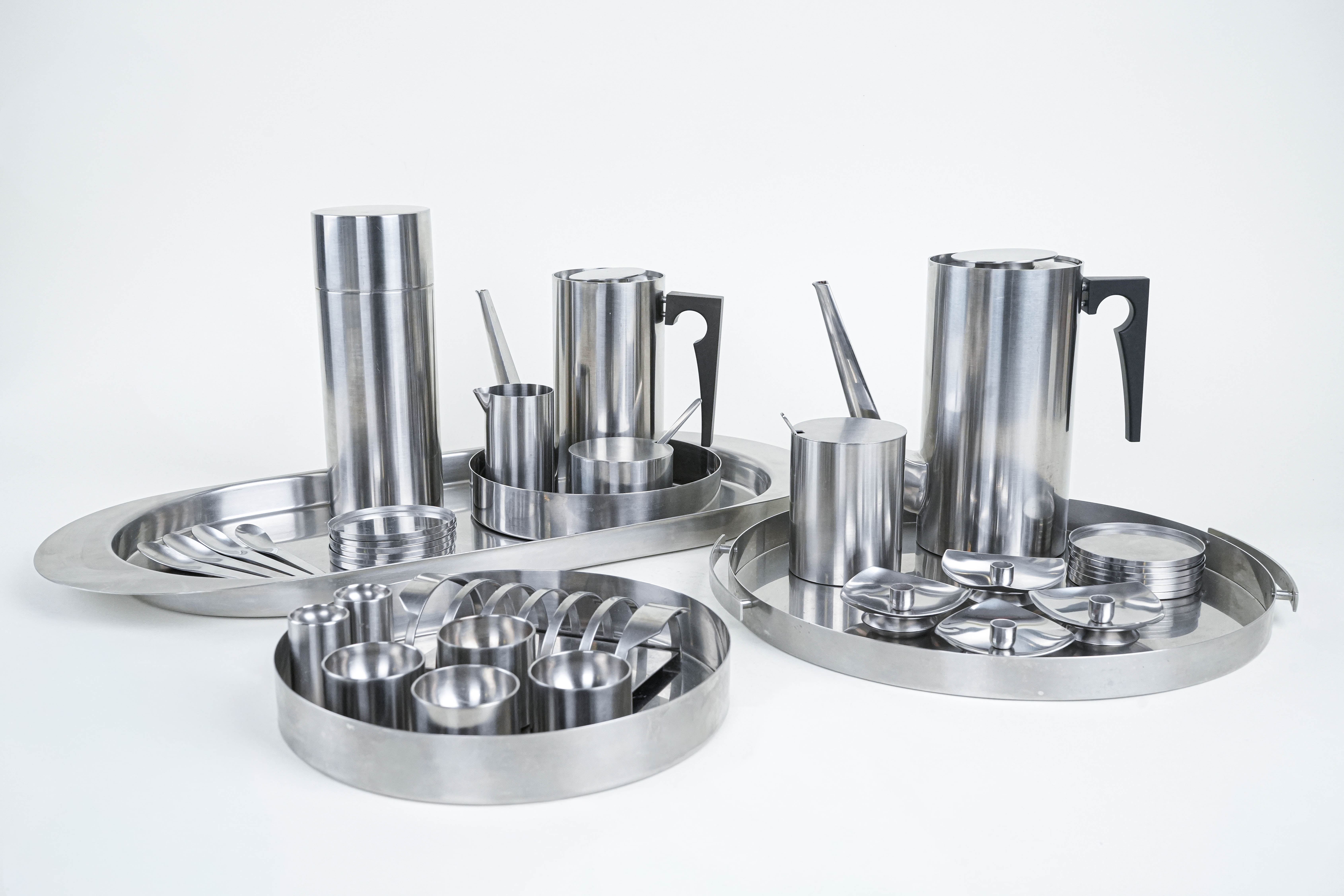 Serving set 1960s Arne Jacobsen