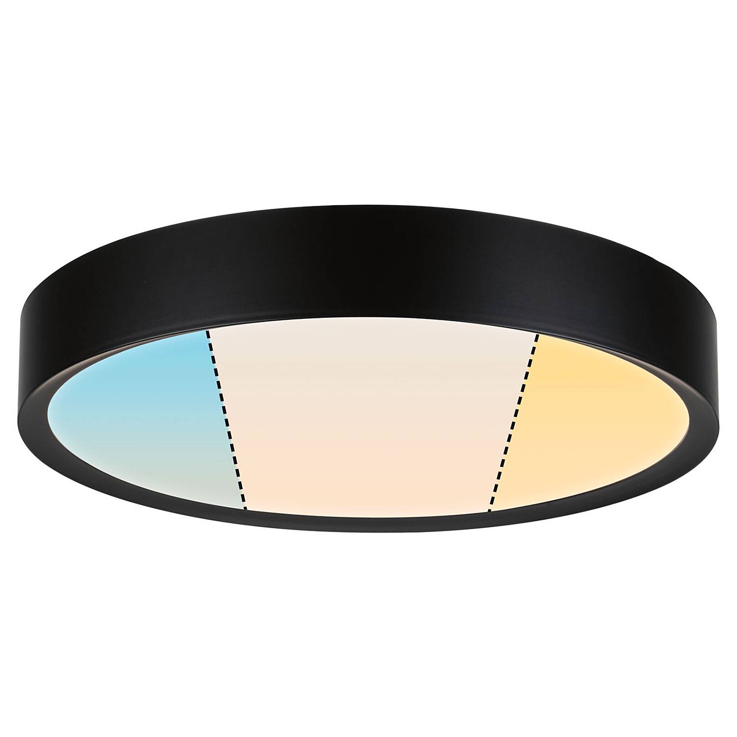 Deckenleuchte Tega Schwarz