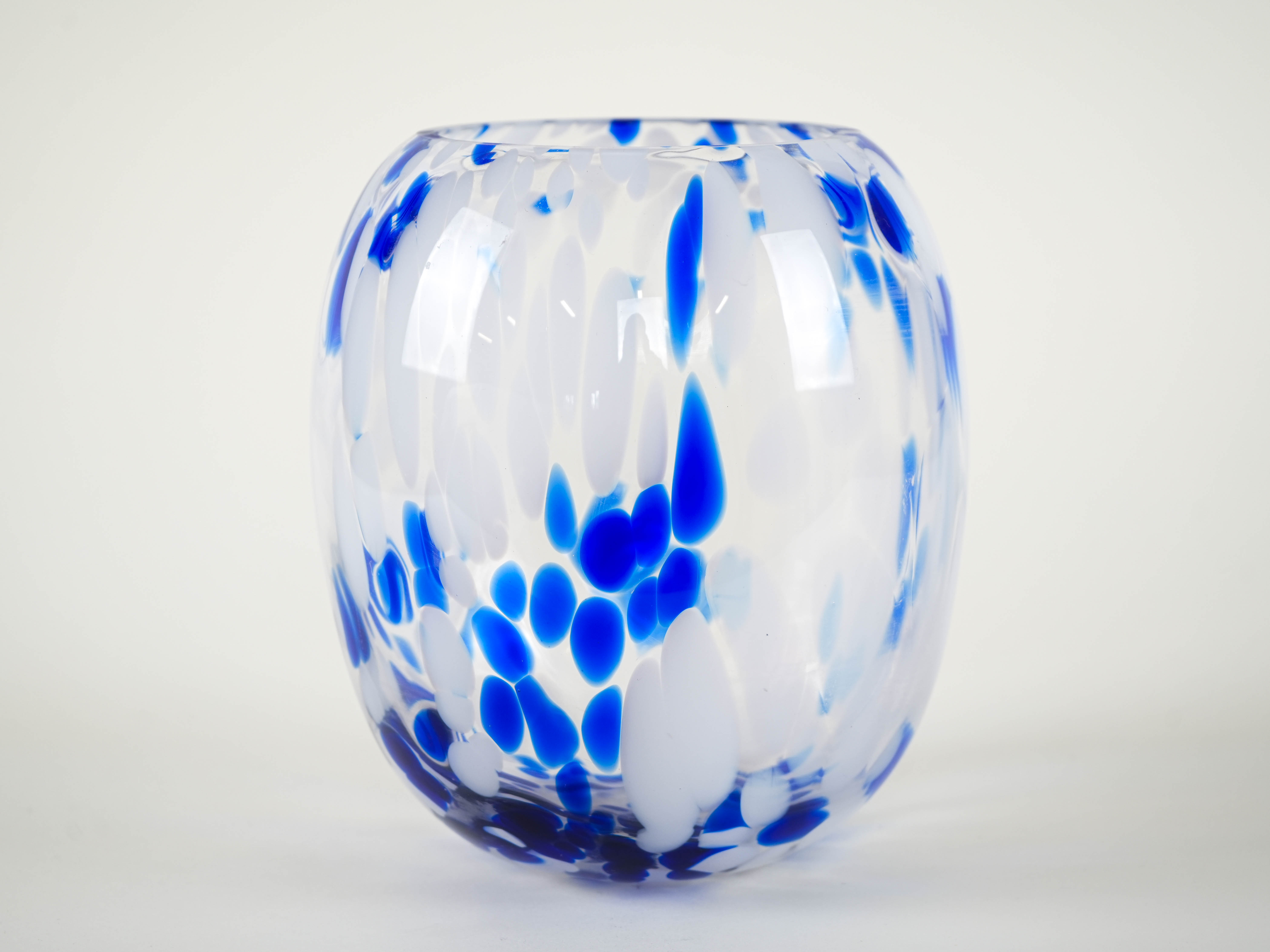Glass vase 1970s