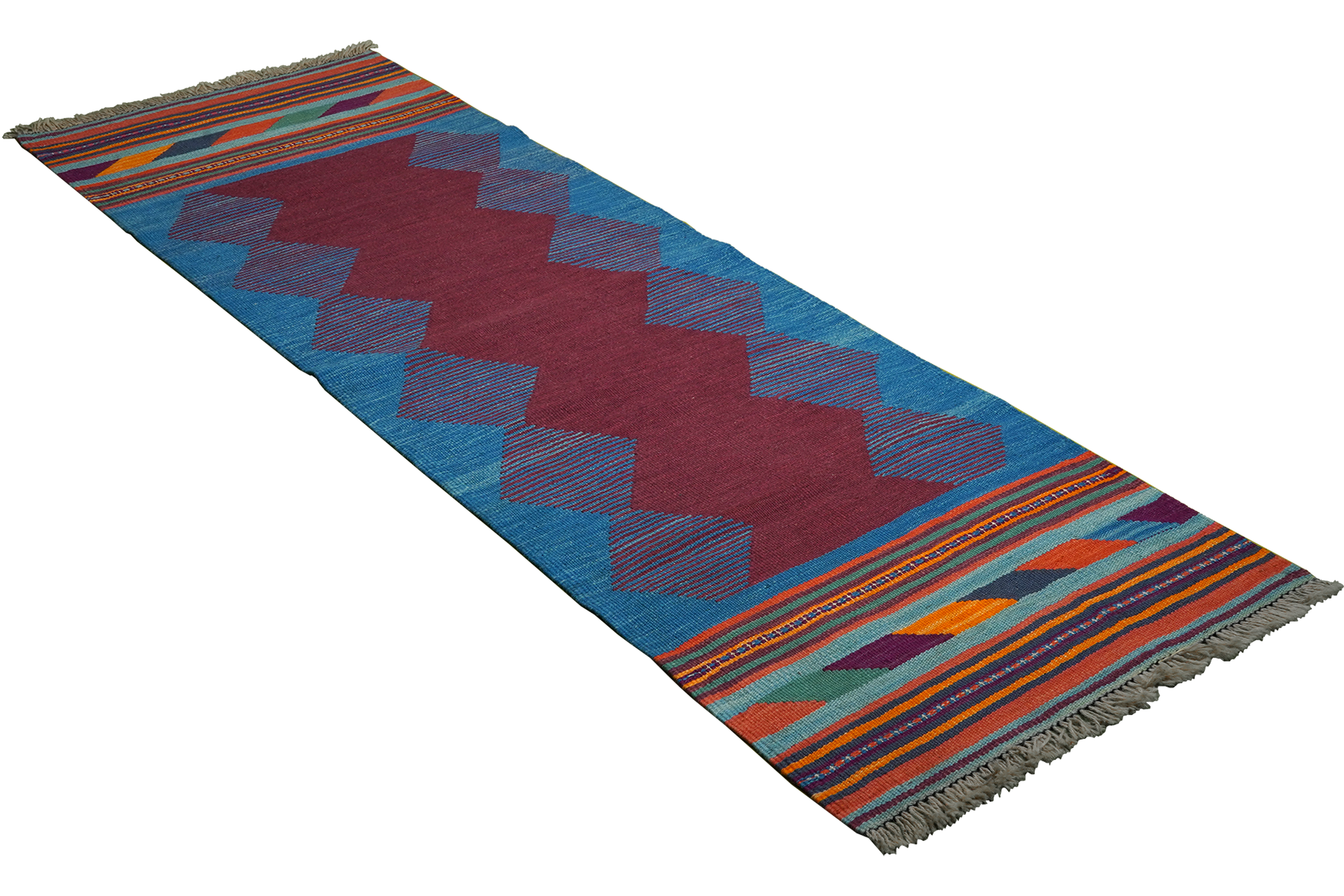Kilim Gashgai Teppich Mehrfarbig