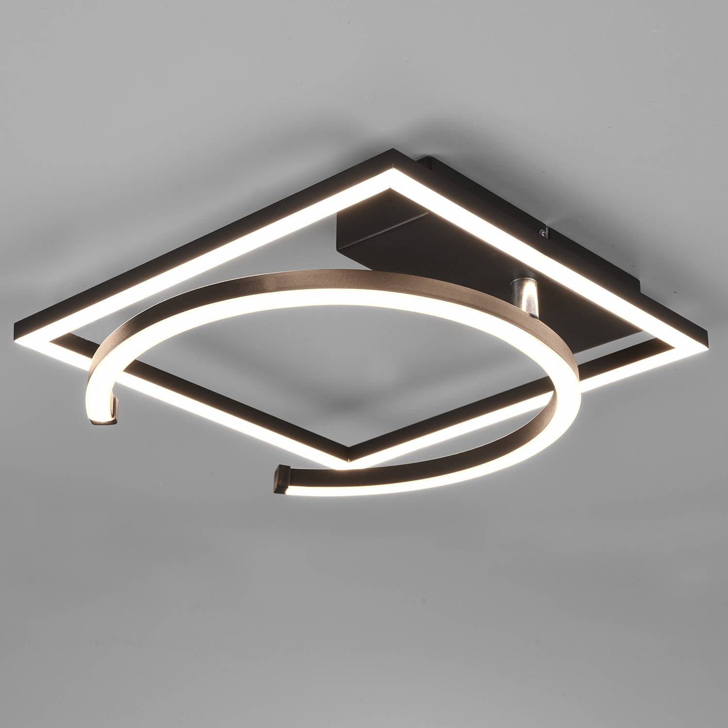 Pivot III LED-Deckenleuchte Polyacryl Eisen 1-flammig