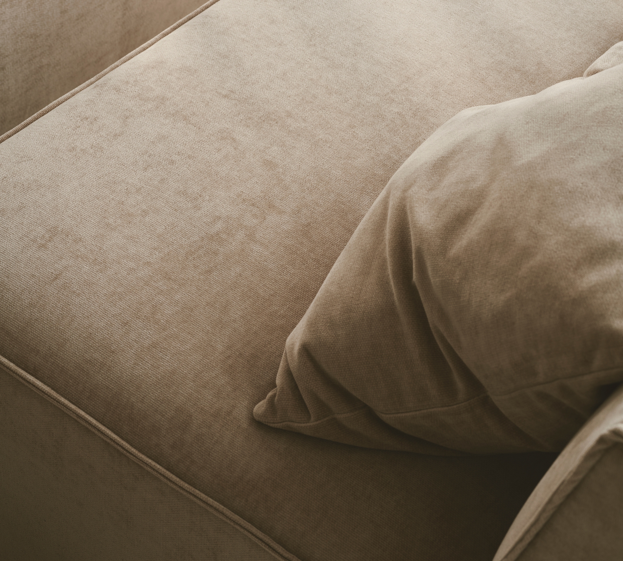 Dane 1-Seater Corner Module Right Danny Cream