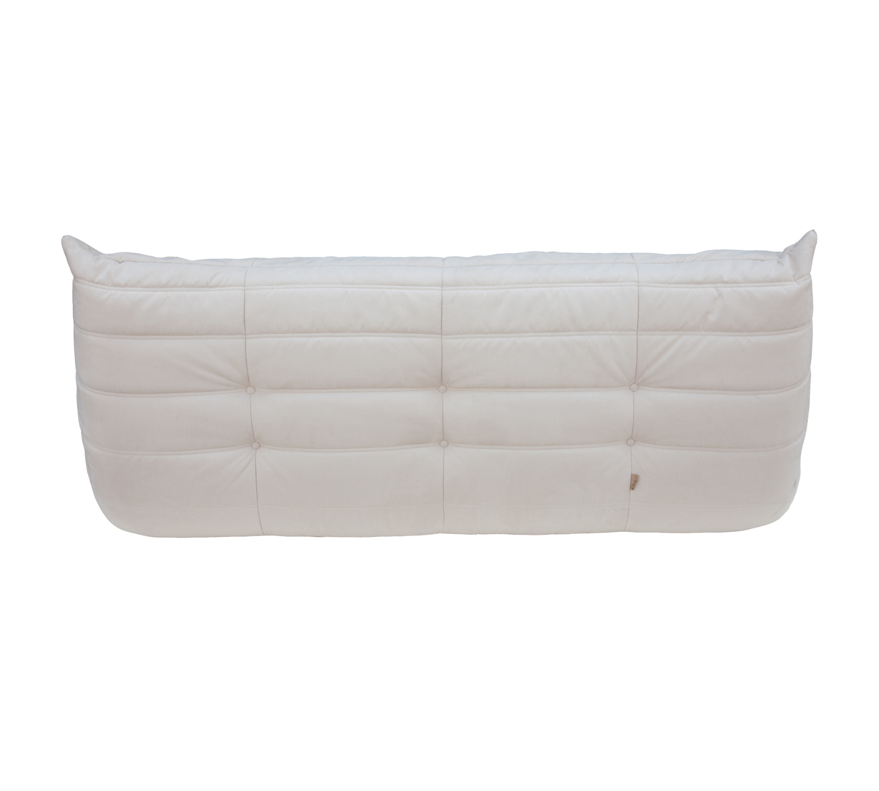 Togo Sofa 3-Sitzer Textil Off-White