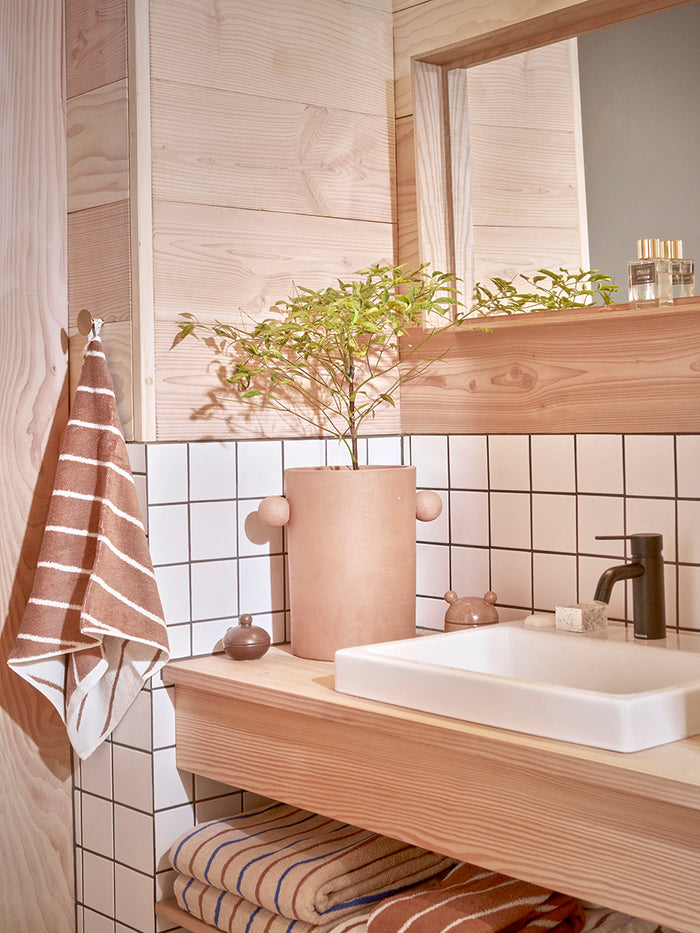 2x Gancio Rina ottone rame