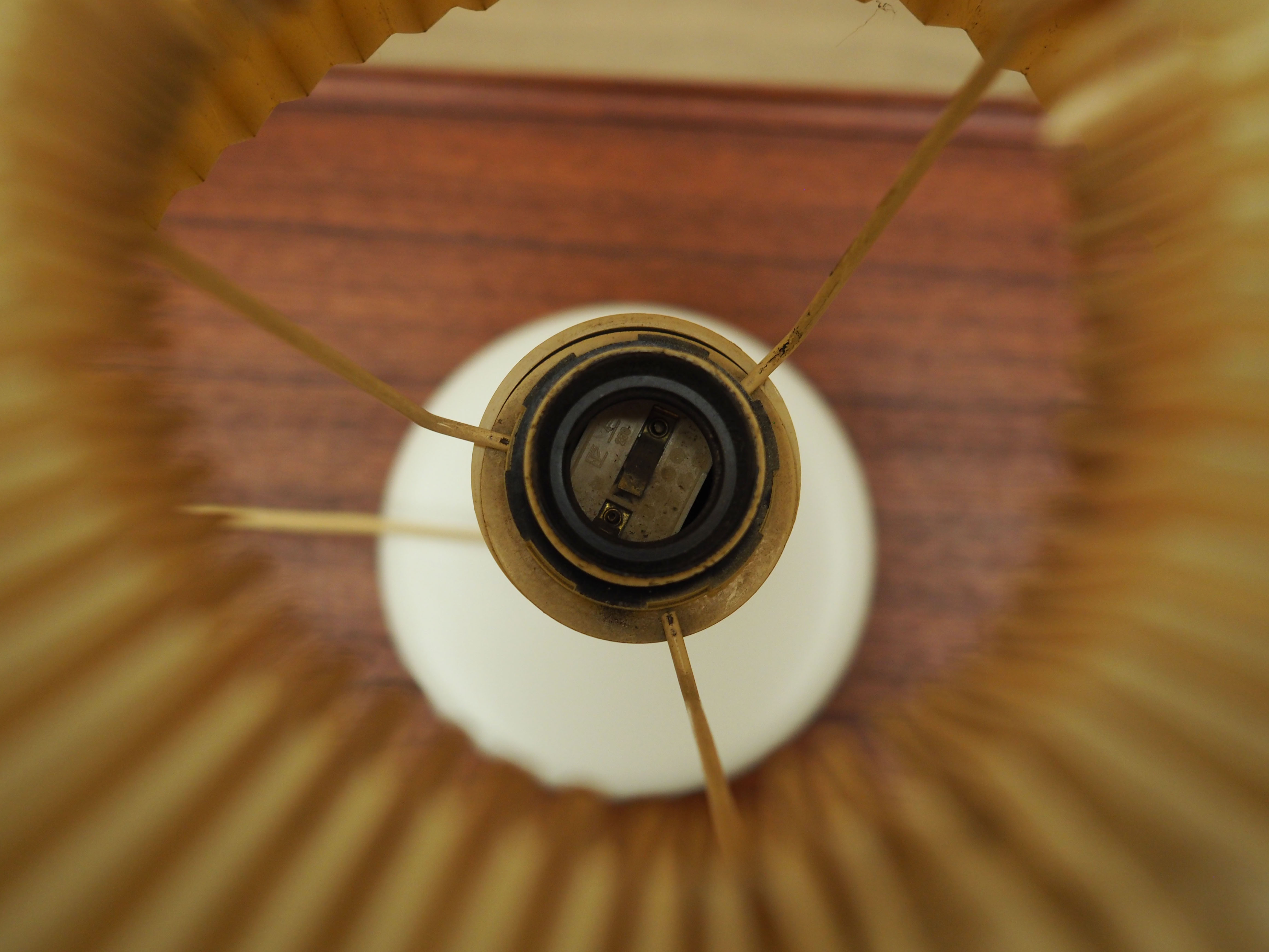 Table lamp metal 1960s