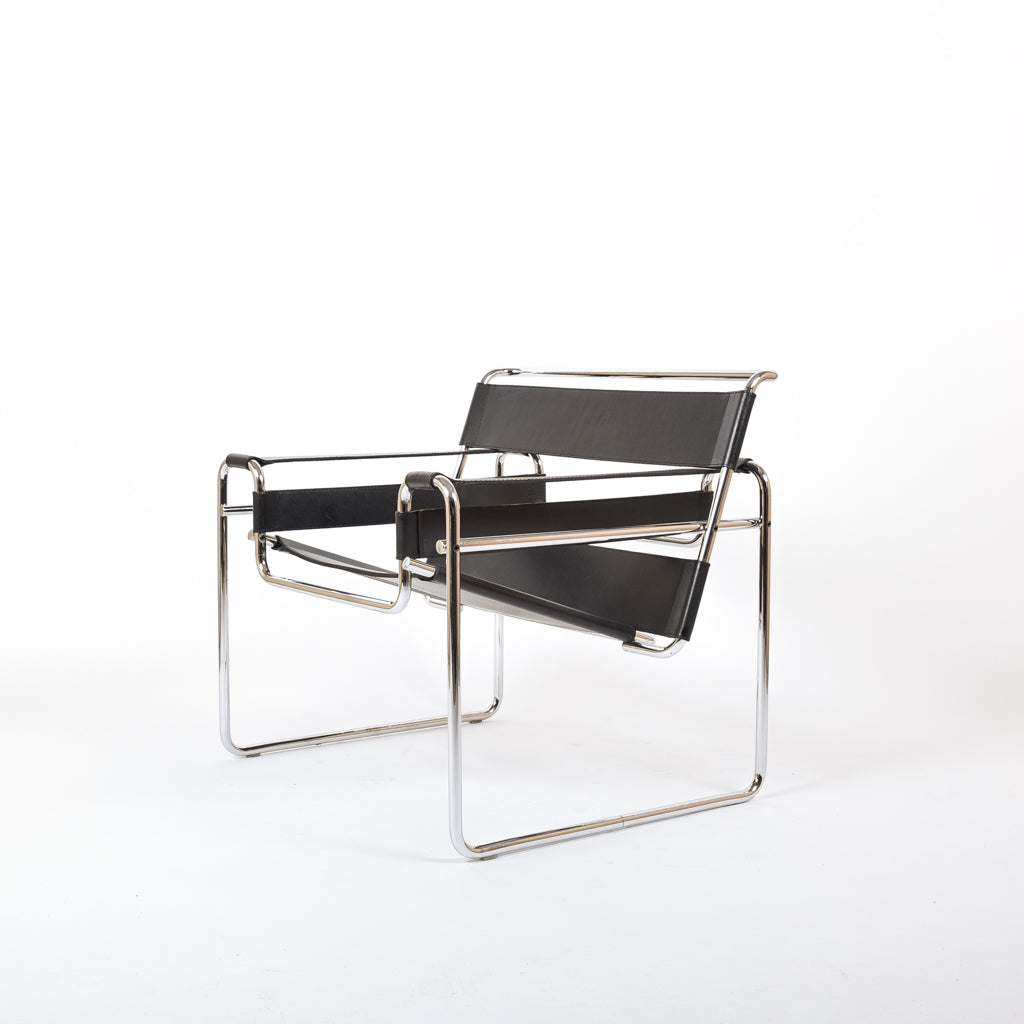 Marcel Breuer Wassily Chair Clubsessel B 3 Schwarz