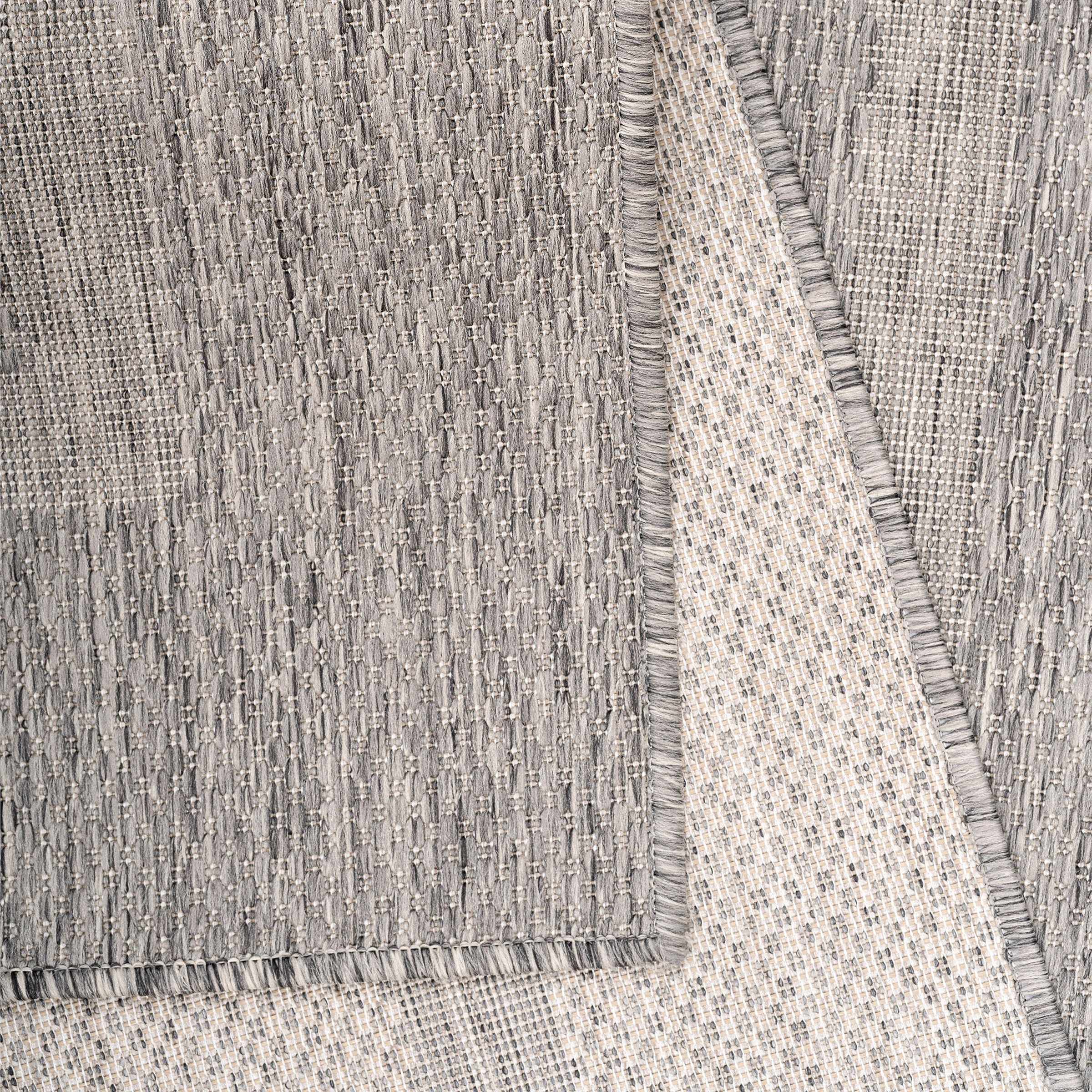 Outdoor rug Relax Polypropylene Grey 60 x 100 cm