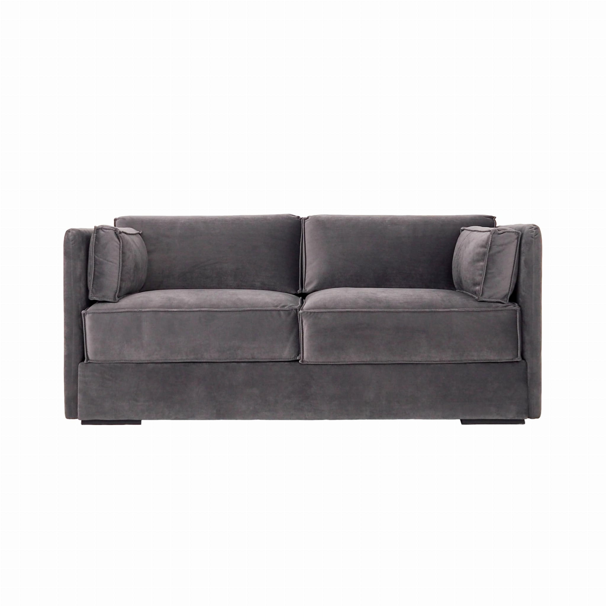 HAGA Sofa 2-Sitzer Grau