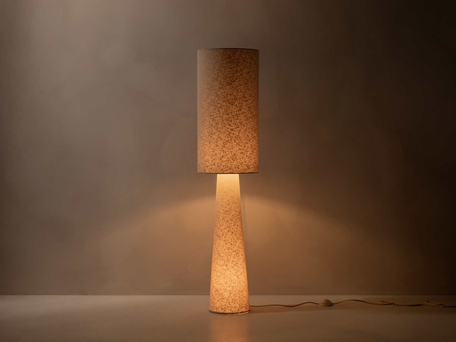 Floor lamp Delia Beige 30x30x130cm