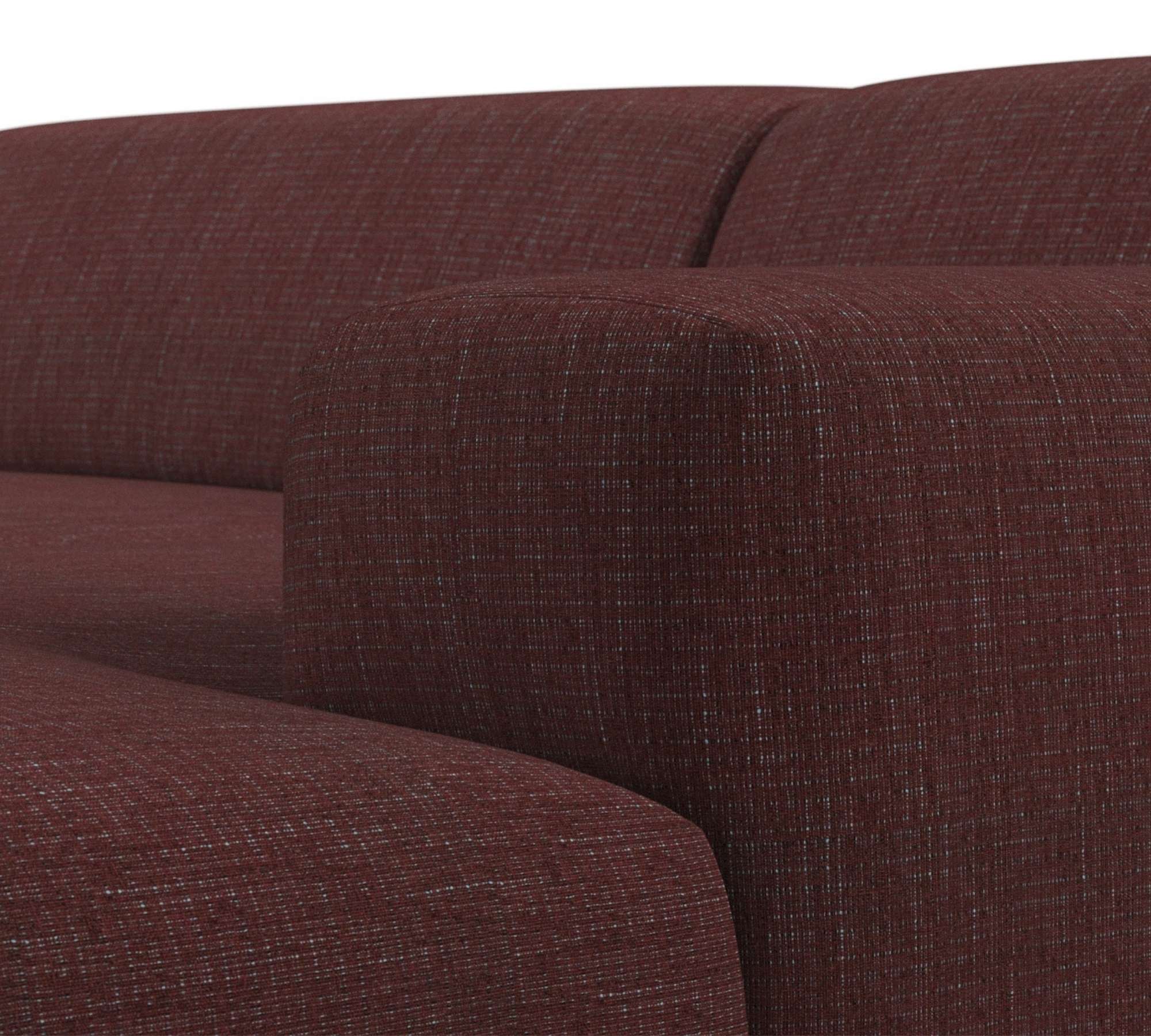 2-Sitzer Karen Récamiere Rechts Rot