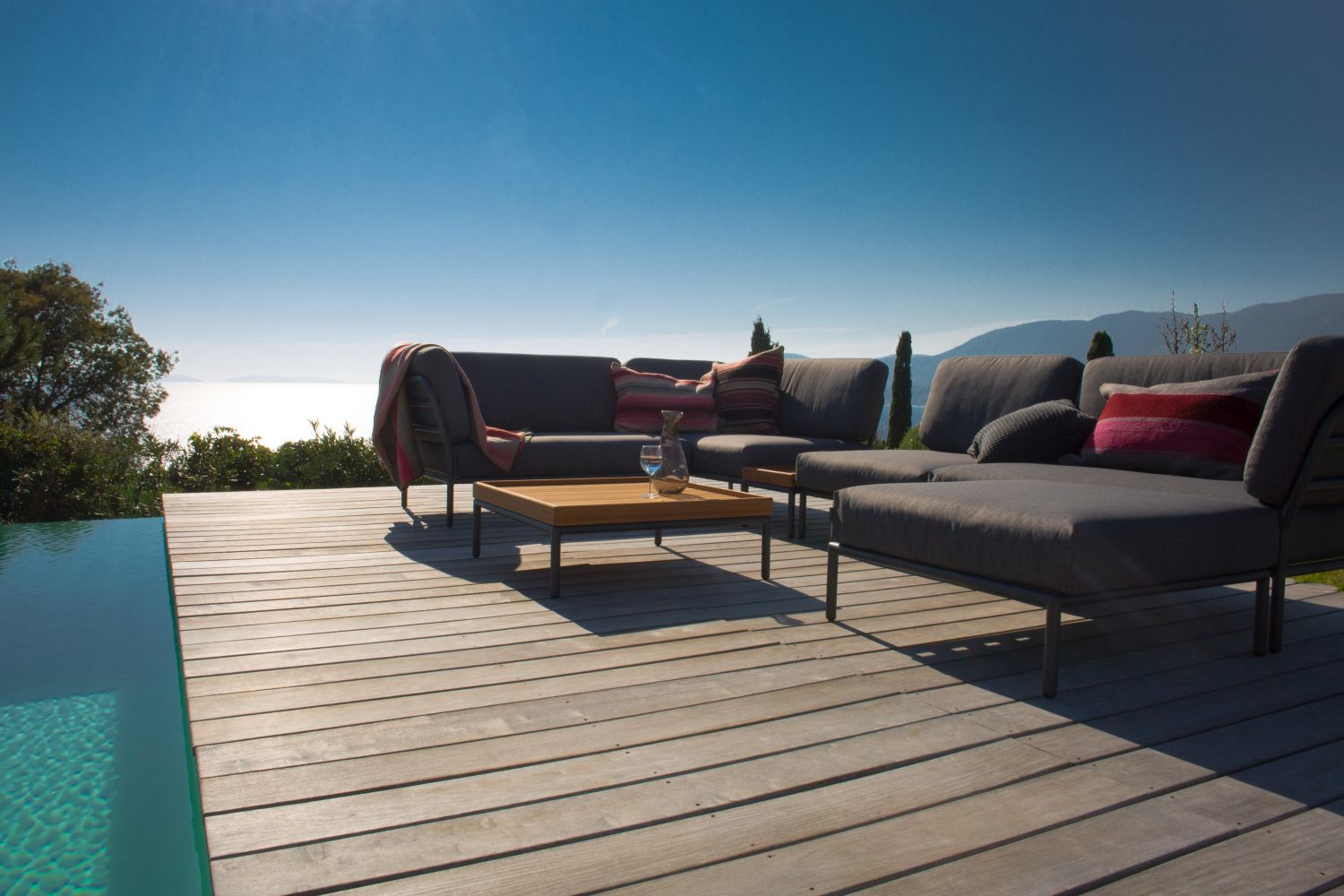 Level Lounge Set 1 Grau