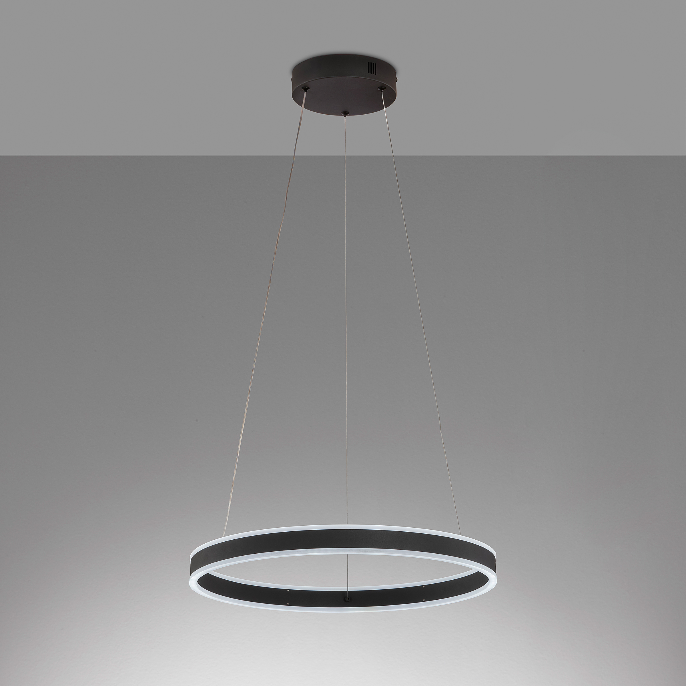 LED-Pendelleuchte Sirko Typ A Schwarz Ø 50cm