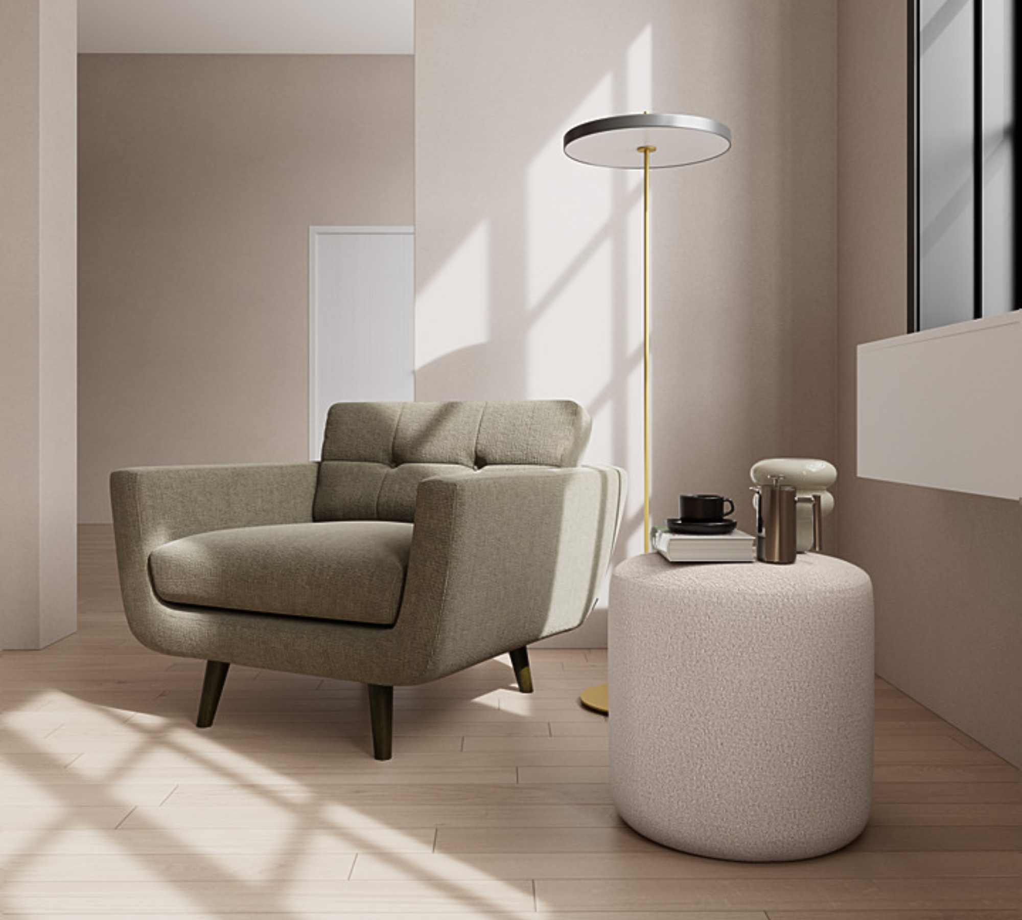 Vera Armchair Free Sage