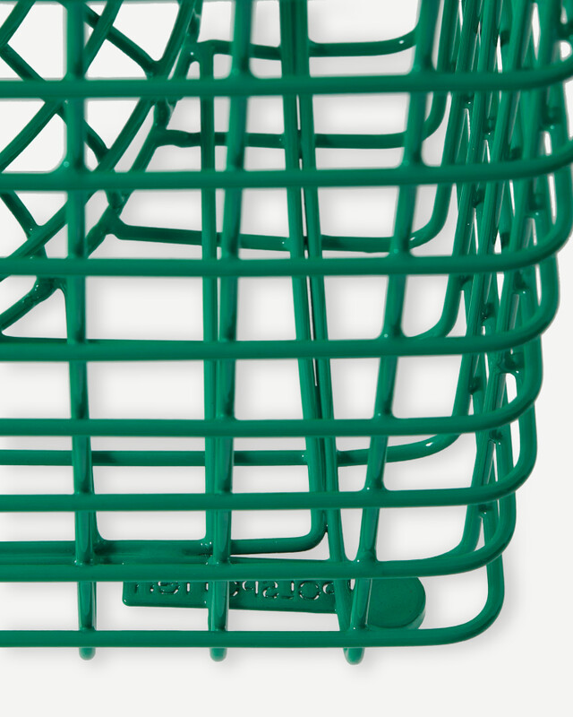 Wire Tip Tap Hocker Grün