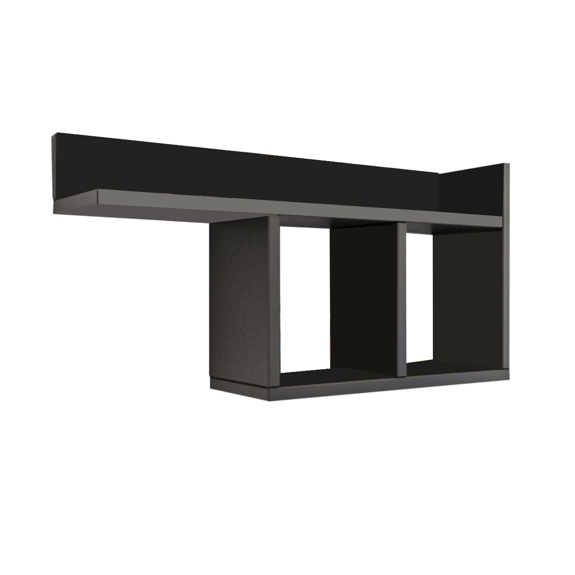 Room Wall shelf Wood veneer Anthracite