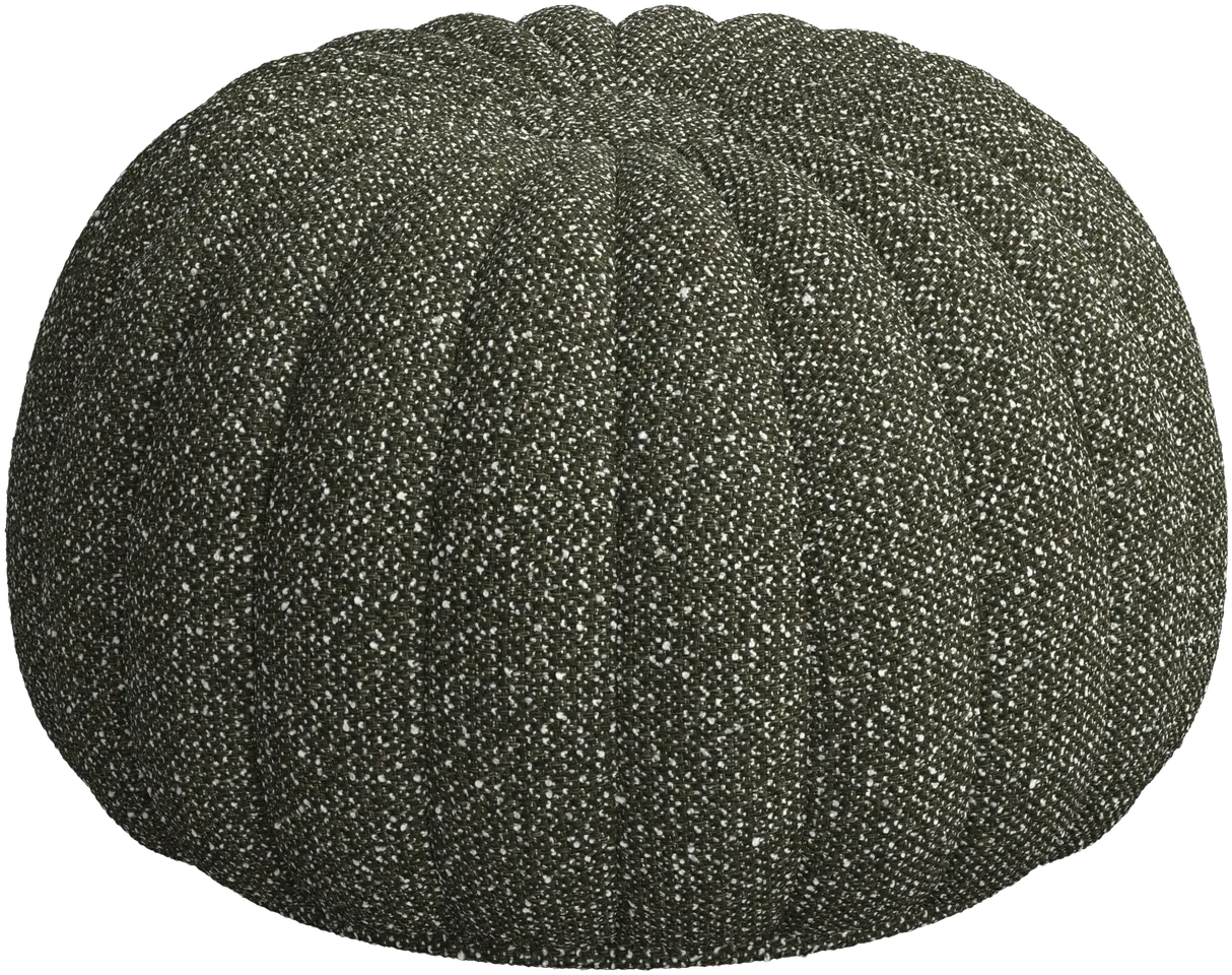 Sweet Art Hocker Avellino Stoff Grün